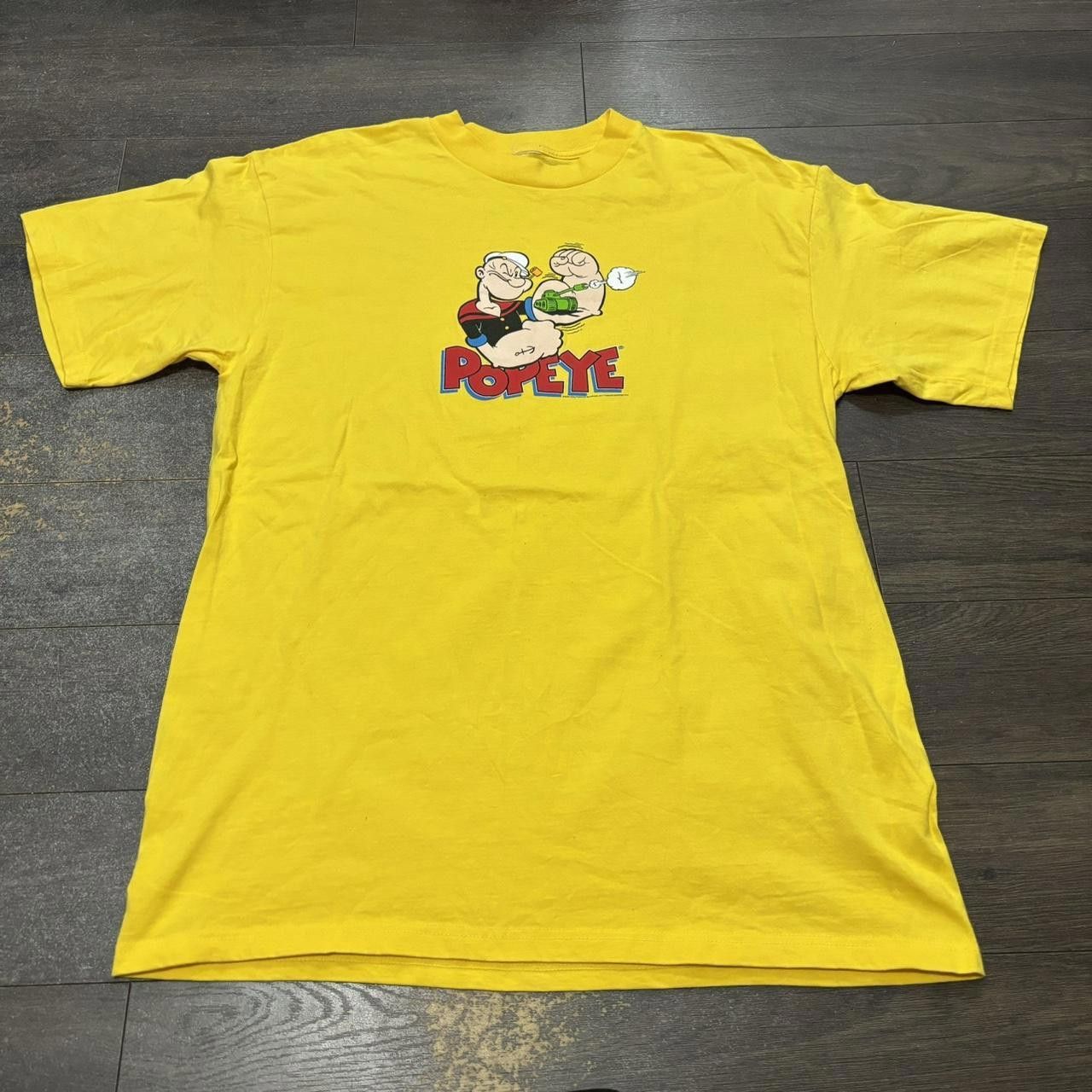 Designer Vintage popeye t shirt 2000 L Size US L / EU 52-54 / 3 - 3 Thumbnail