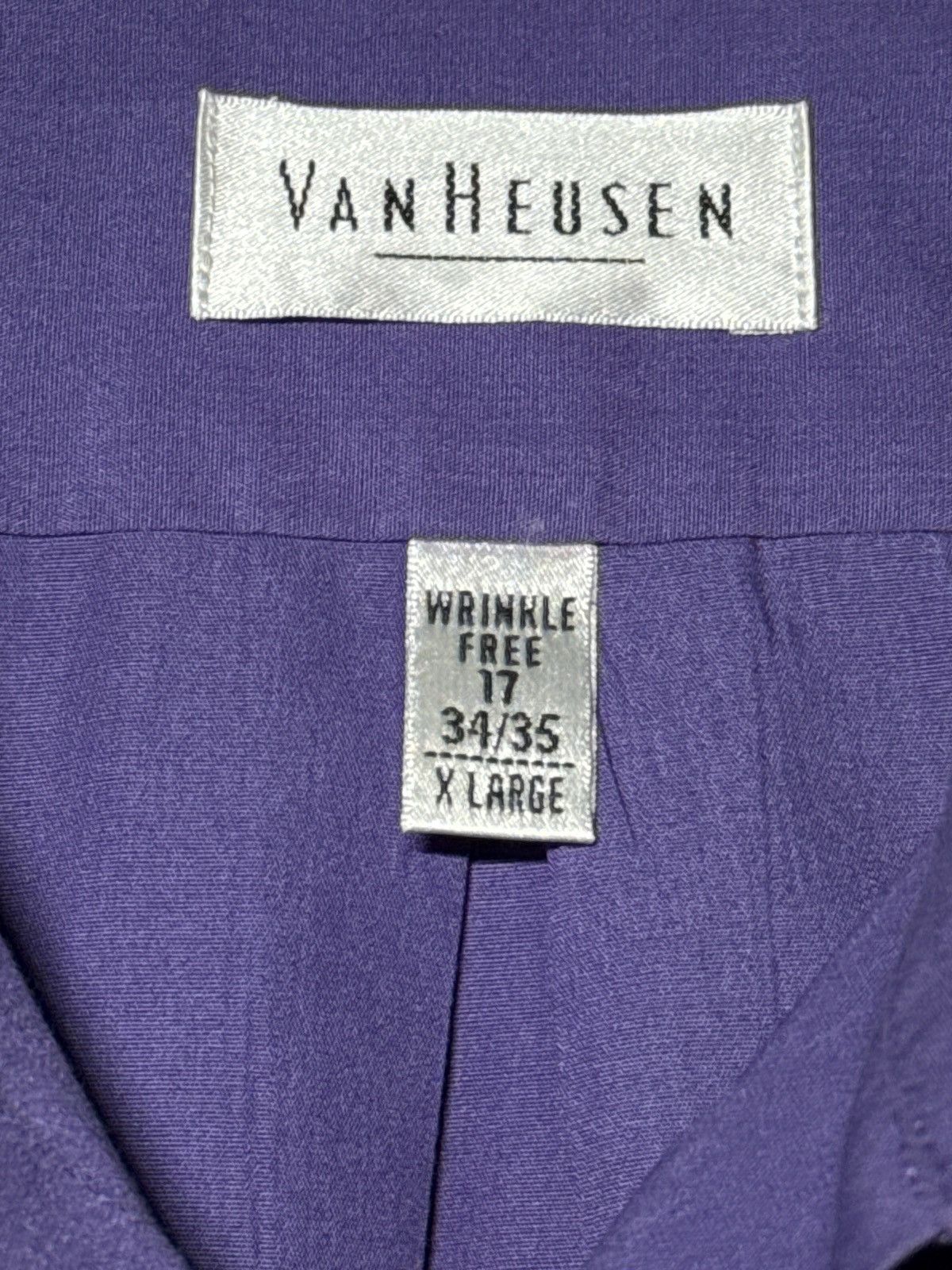 Van Heusen Van Heusen Men’s Long Sleeve- Large Size US L / EU 52-54 / 3 - 3 Thumbnail