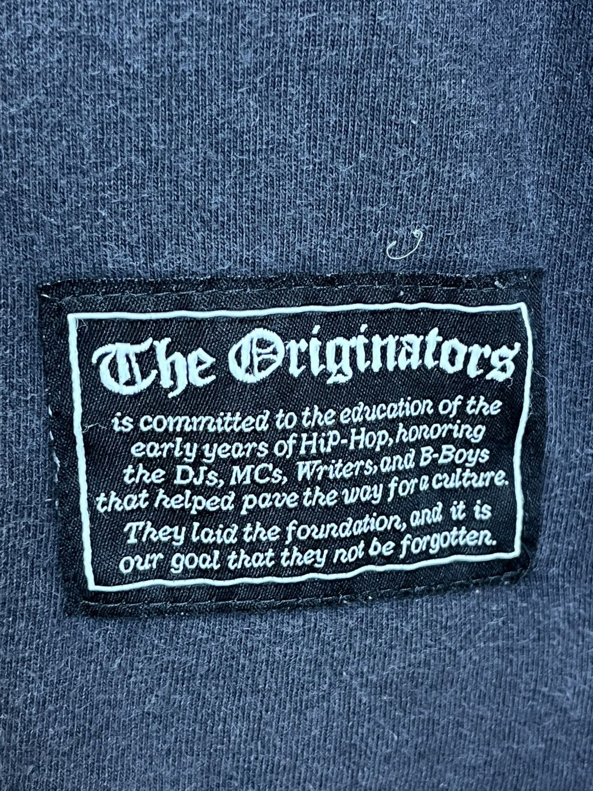 Rap Tees RARE🔥THE ORIGINATORS hip hop faded tee shirt Size US XL / EU 56 / 4 - 4 Thumbnail