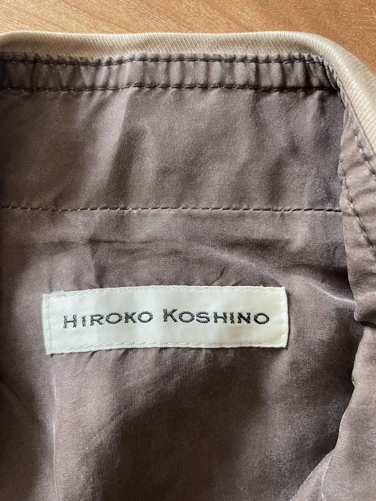 Hiroko Koshino Homme Hiroko Koshino Jacket Two tone Size ONE SIZE - 4 Thumbnail