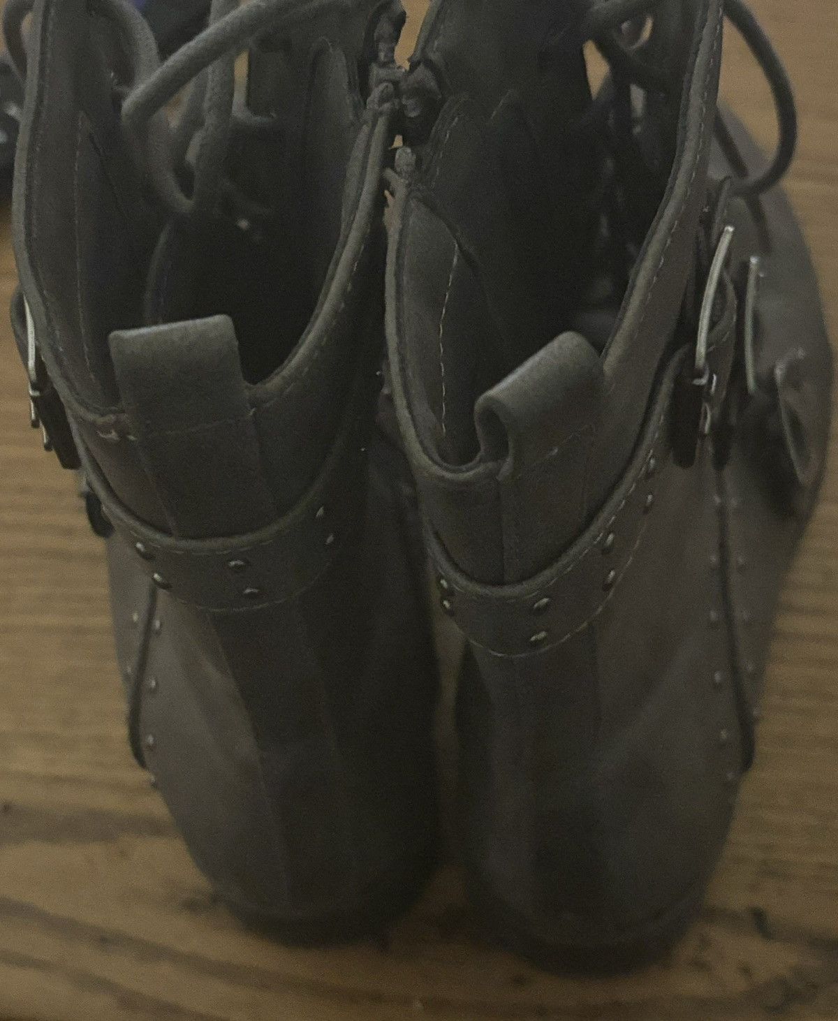 Other Toney Women’s Grey Suede Like Boots Size 8.5 Size US 8.5 / IT 38.5 - 5 Thumbnail