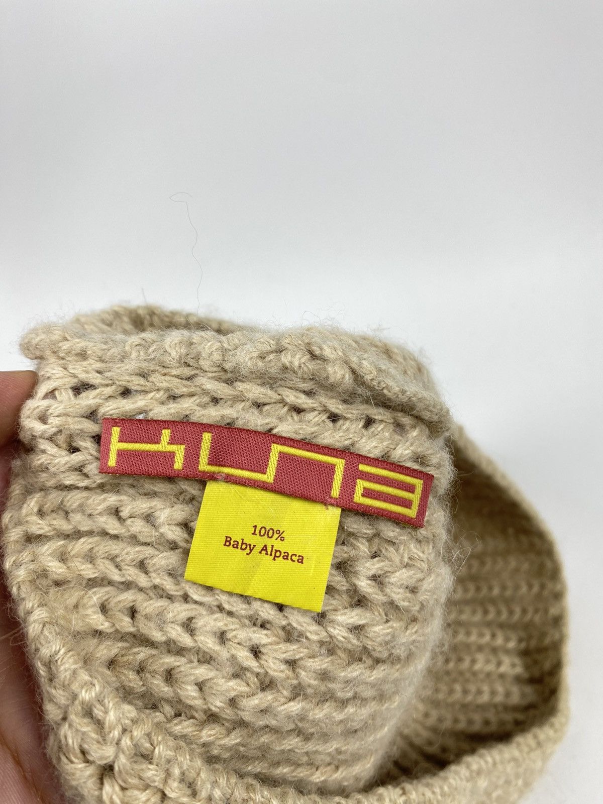 KUNA Kuna Baby Alpaca Knit Beanie Hat Made in Peru One size Size ONE SIZE - 8 Thumbnail