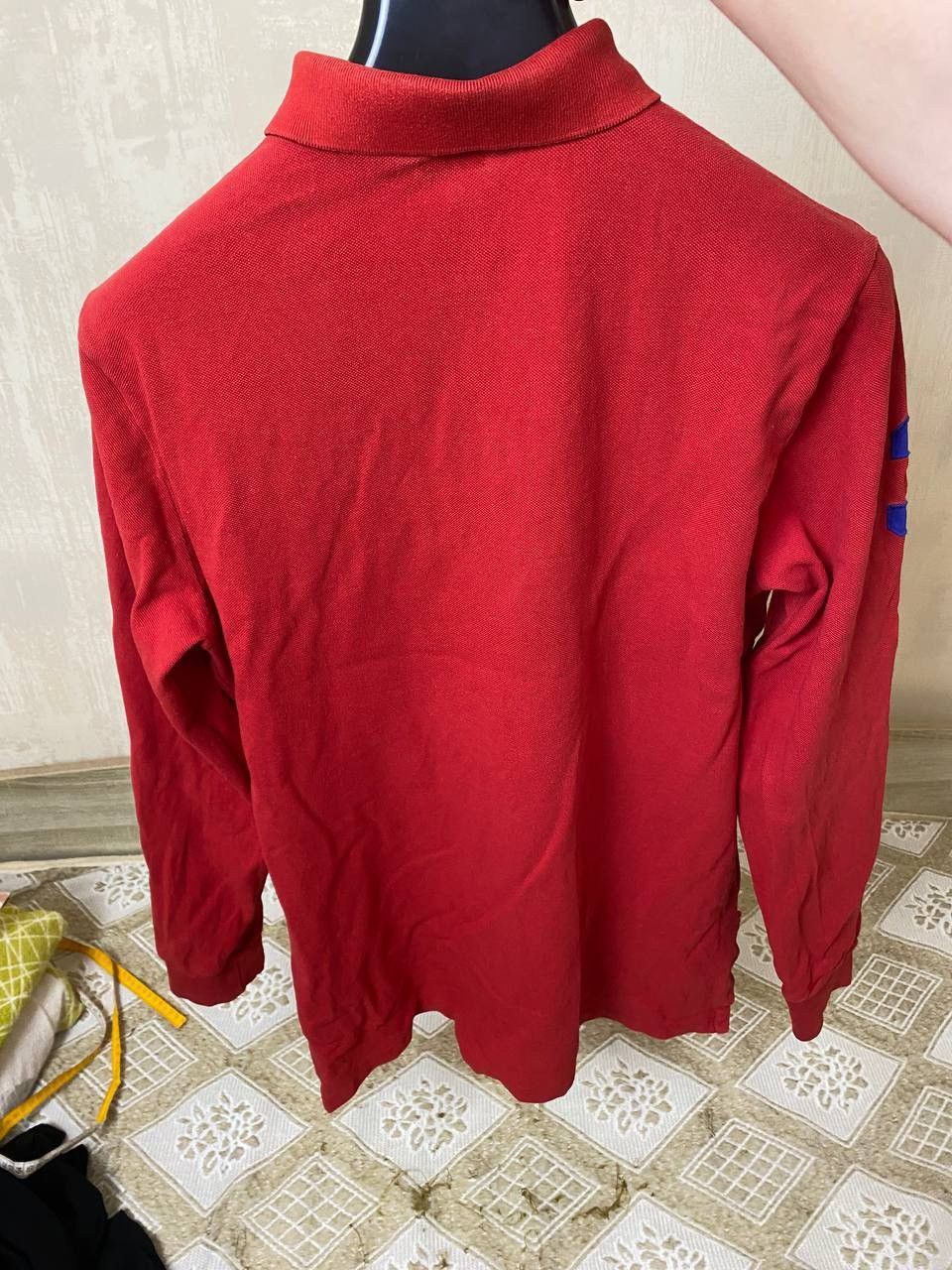 Polo Ralph Lauren 🔥 Polo Ralph Lauren Chief Keef Distressed Polo Shirt Rugby Size US L / EU 52-54 / 3 - 7 Thumbnail