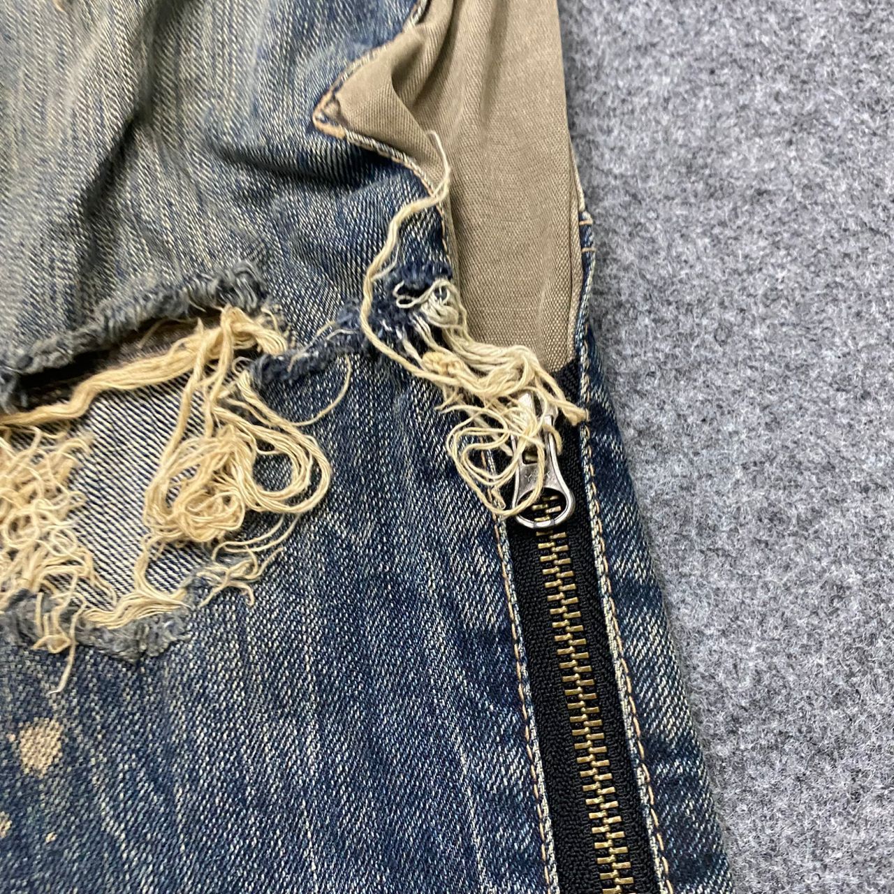 Hysteric Glamour 💥Best Offer💥Vintage PPFM Punk Distressed Denim Size US 32 / EU 48 - 14 Thumbnail