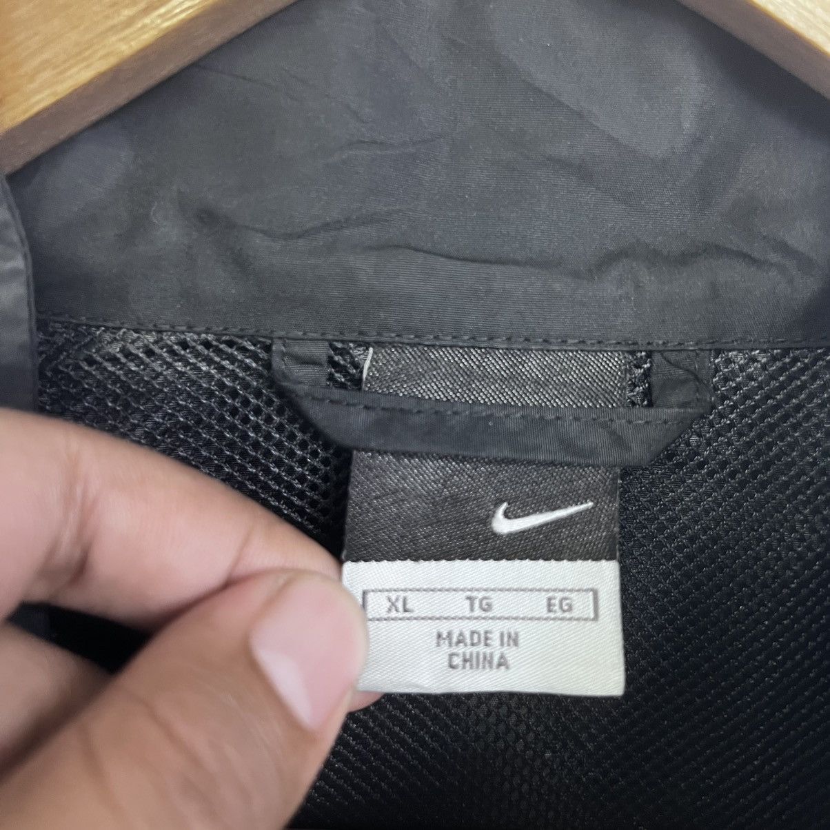 Nike 90s NIKE Nylon Tech Loose Blouson Men's Light Jacket Size US XL / EU 56 / 4 - 7 Thumbnail