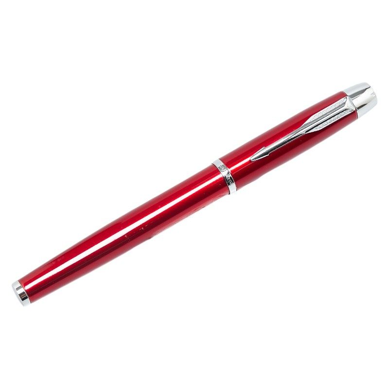 Other Other Parker Stainless Steel Fountain Pen Red Metal Pen in Very Good Condition Size ONE SIZE - 1 Thumbnail