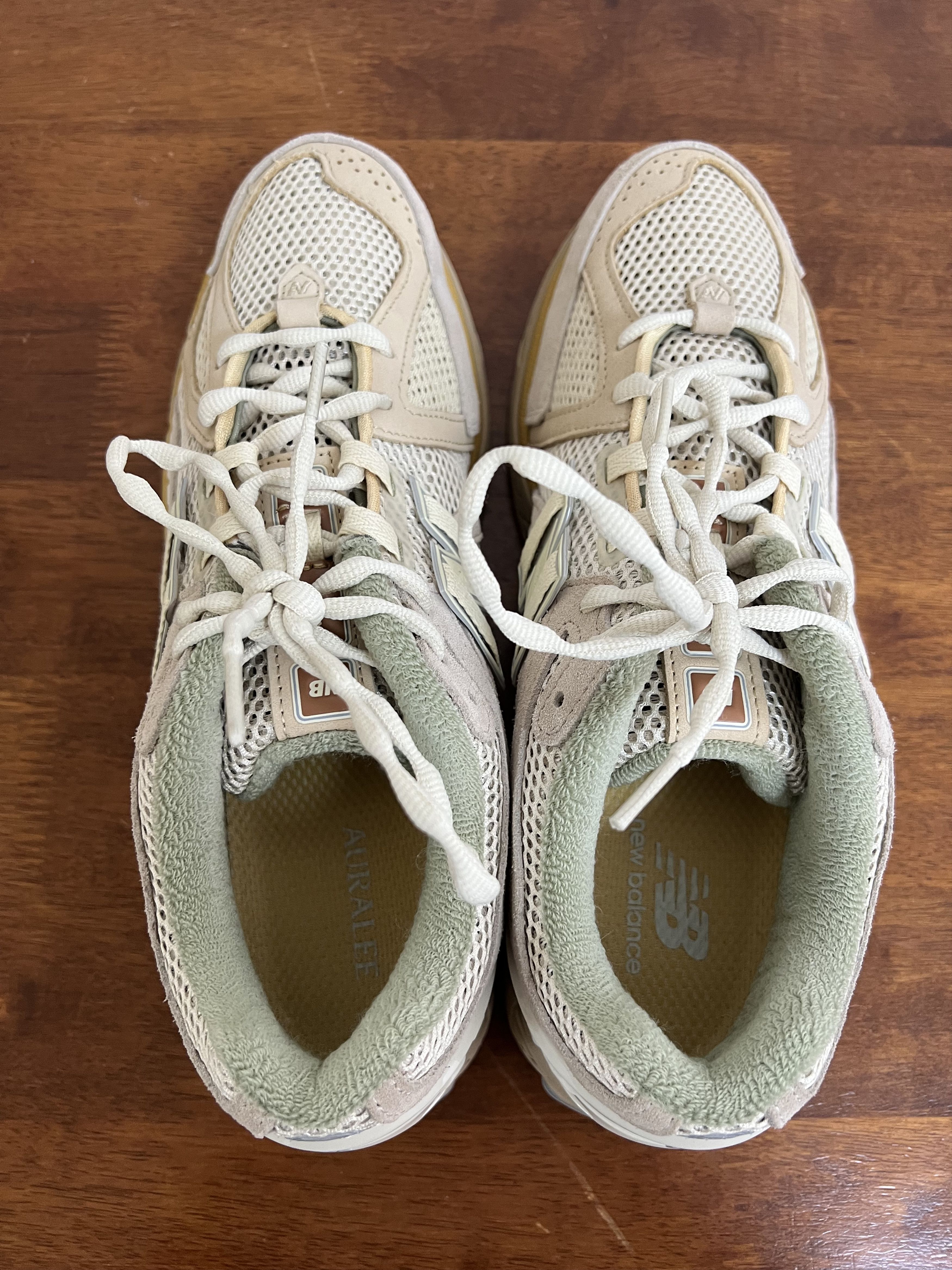 Auralee × New Balance 💚 FW23 Auralee x New Balance 1906R Bone/Cream NEW Size US 12 / EU 45 - 11 Thumbnail