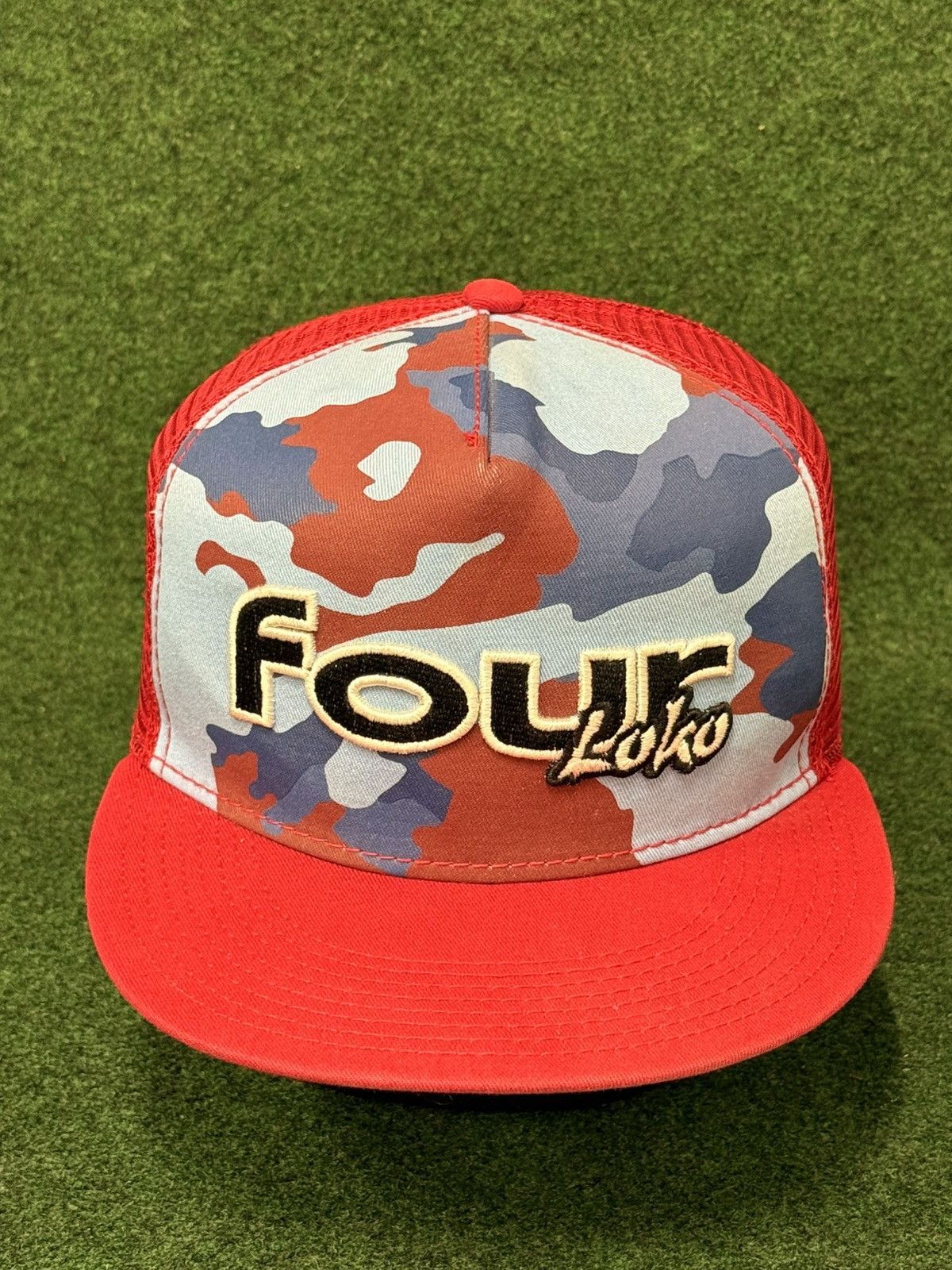 Other Four Loko Camo Trucker Hat Size ONE SIZE - 1 Thumbnail