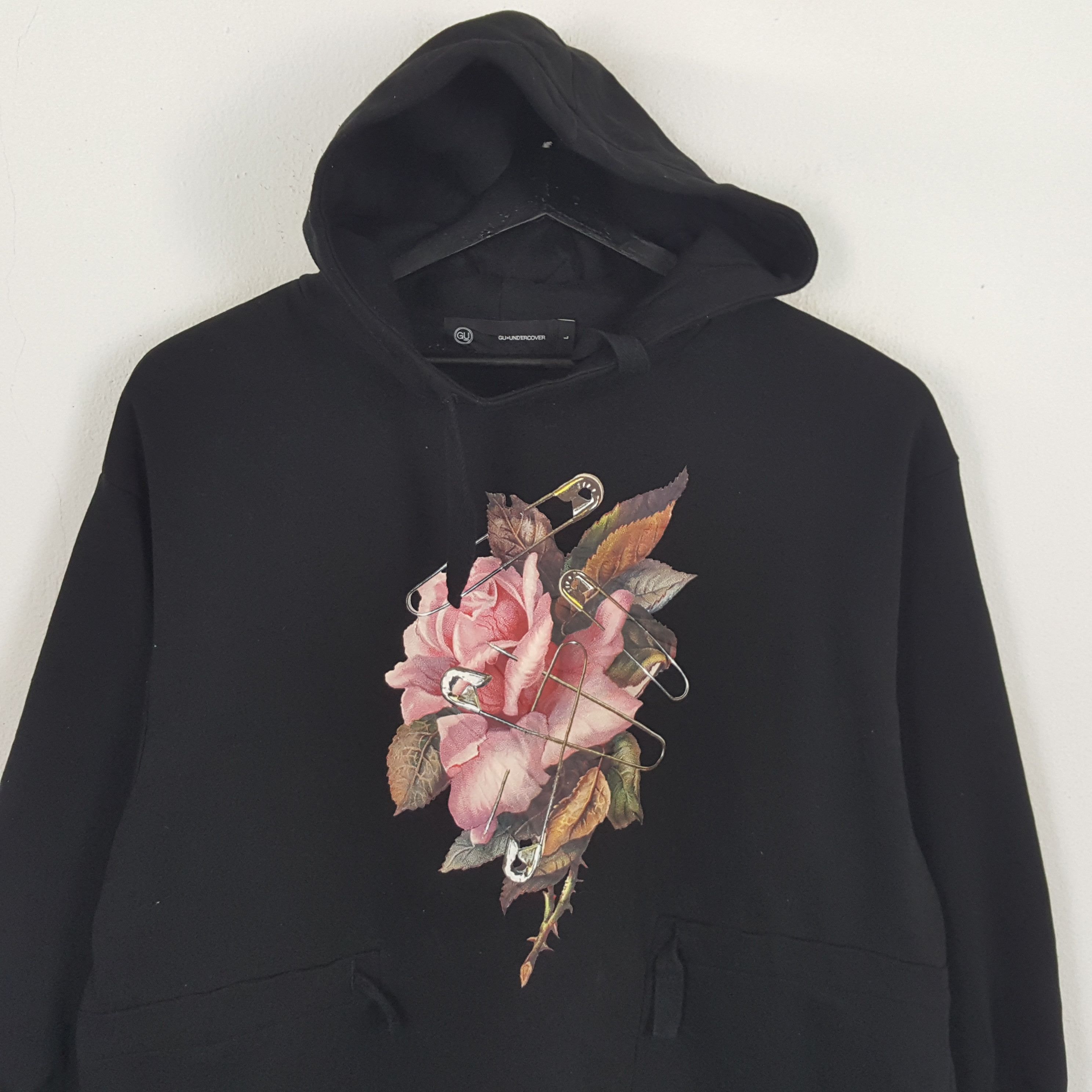 GU × Japanese Brand × Undercover GU x UNDERCOVER Streetwear Custom Logo Style Hoodies Size US XL / EU 56 / 4 - 4 Thumbnail