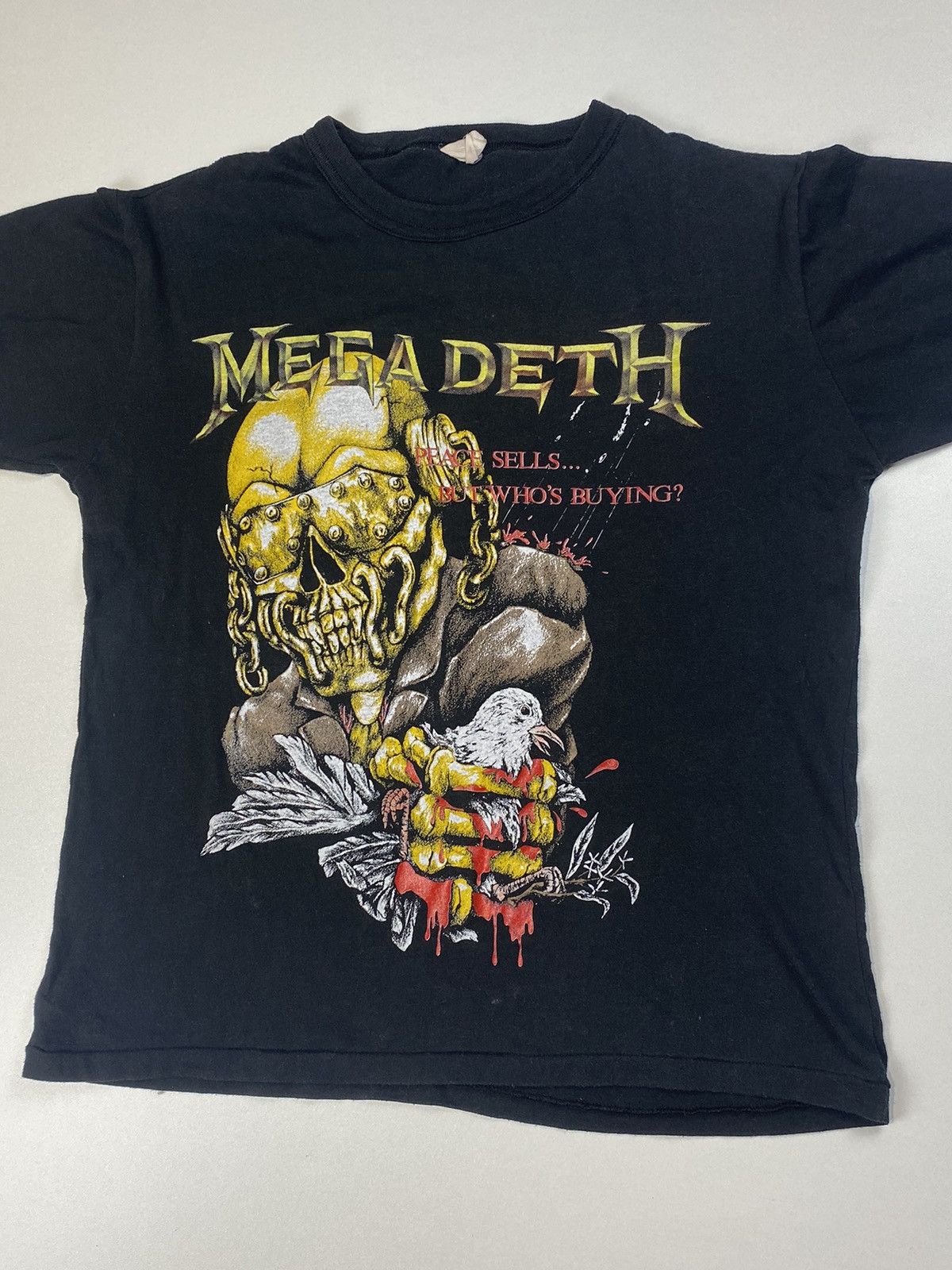 Vintage Megadeth Peace Sells But Who's Buying tour tee