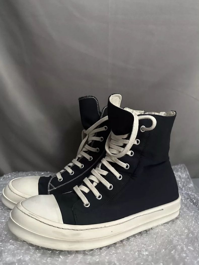 Rick Owens Rick Owens High-Top Sneakers Black-yf Size US 9.5 / EU 42-43 - 1 Thumbnail