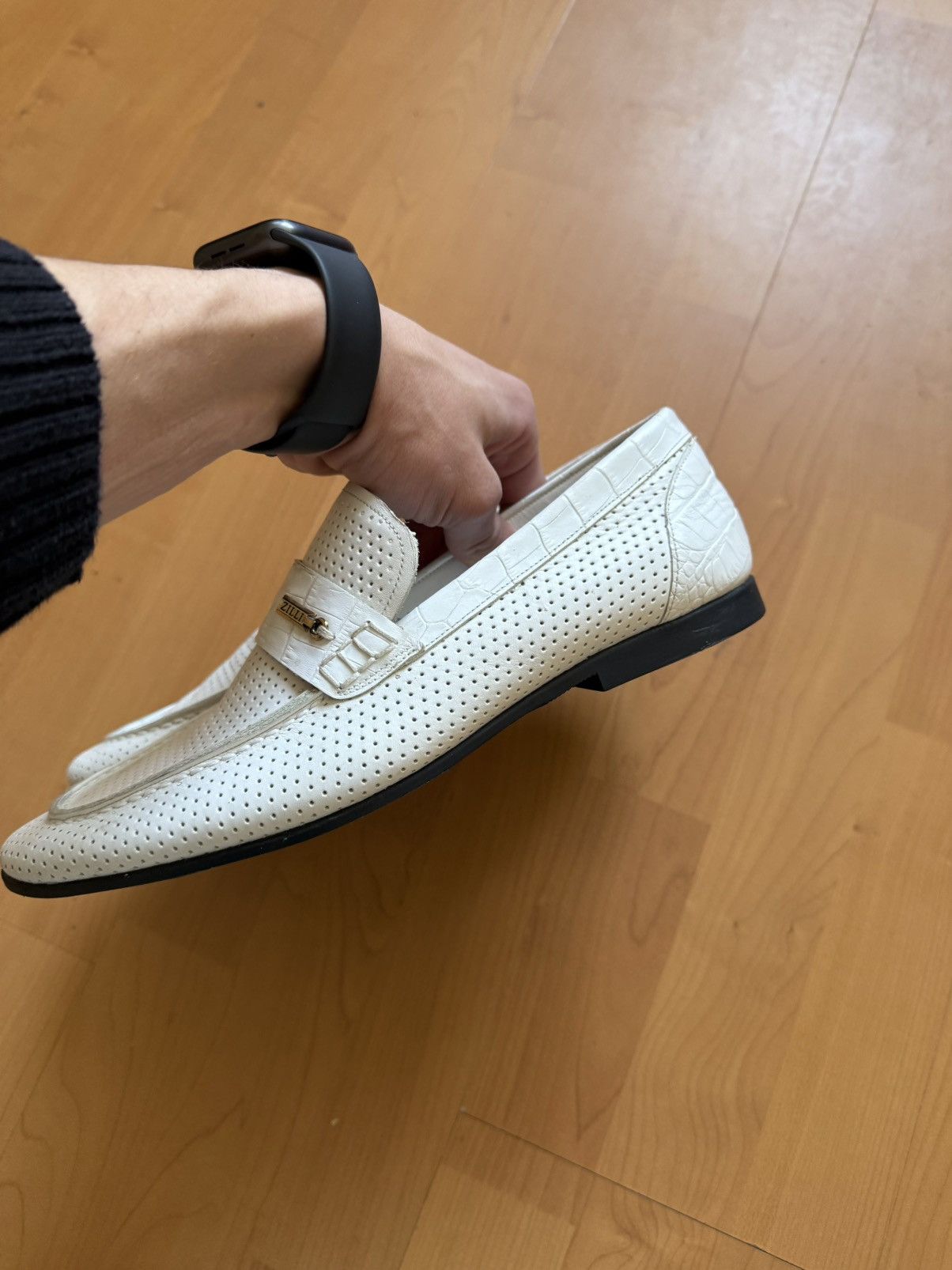 Vintage × Zilli Zilli Crocodile loafers Luxury shoes Size 40 Size US 7.5 / EU 40-41 - 5 Thumbnail