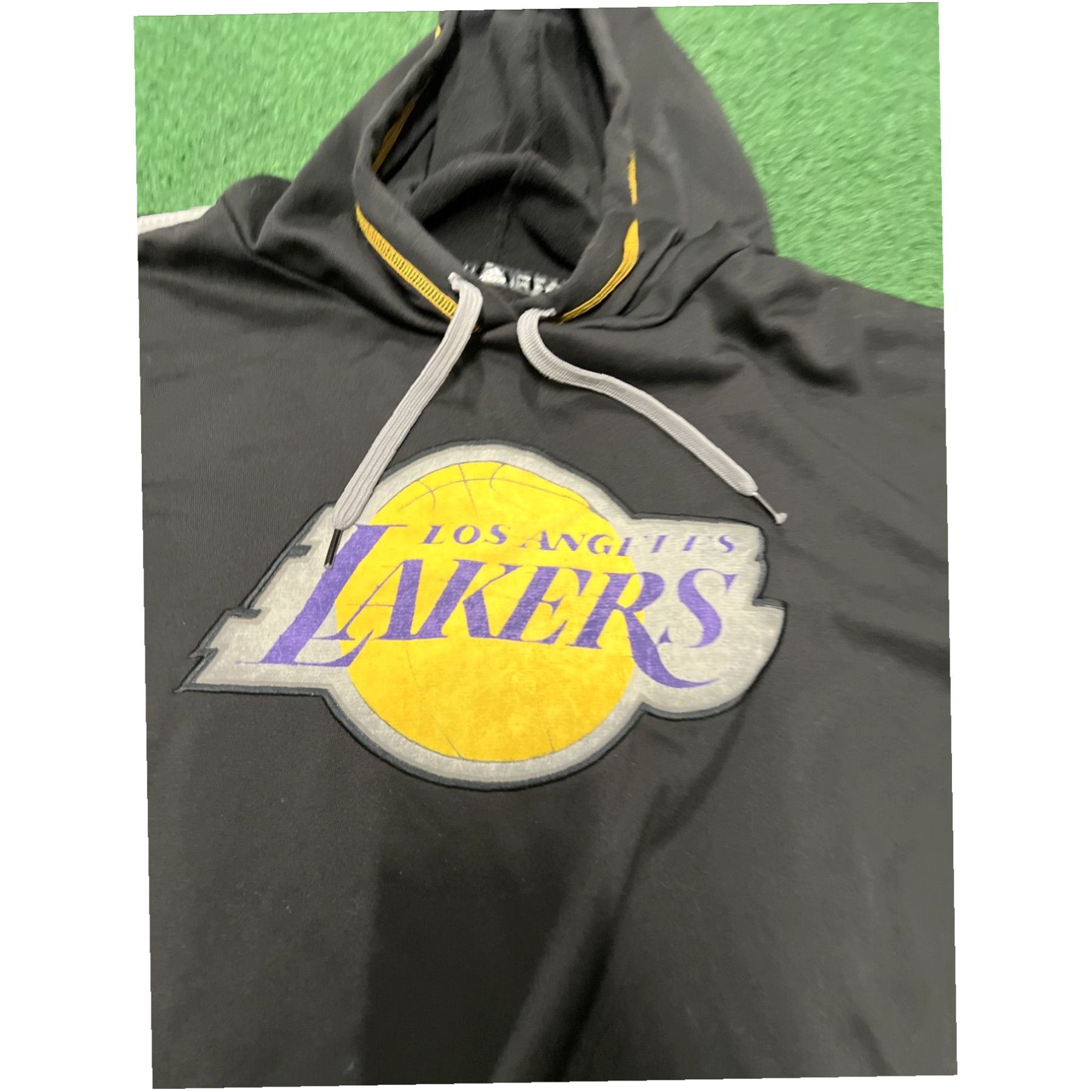 Adidas LA Lakers Hoodie Mens 2XL Black Adidas Pullover Sweater Jacket Size US XXL / EU 58 / 5 - 4 Thumbnail