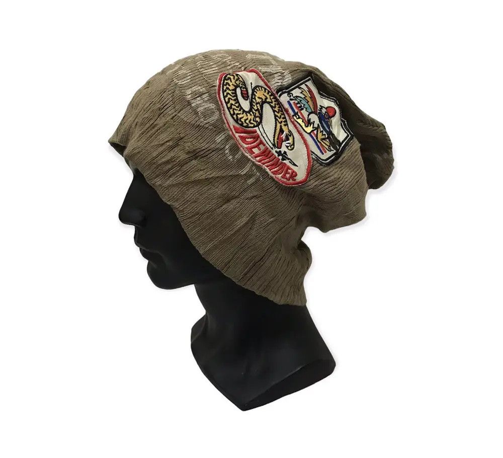 Alpha Industries × Vintage Alpha Industries Overprint Beanie Hat Size ONE SIZE - 1 Thumbnail