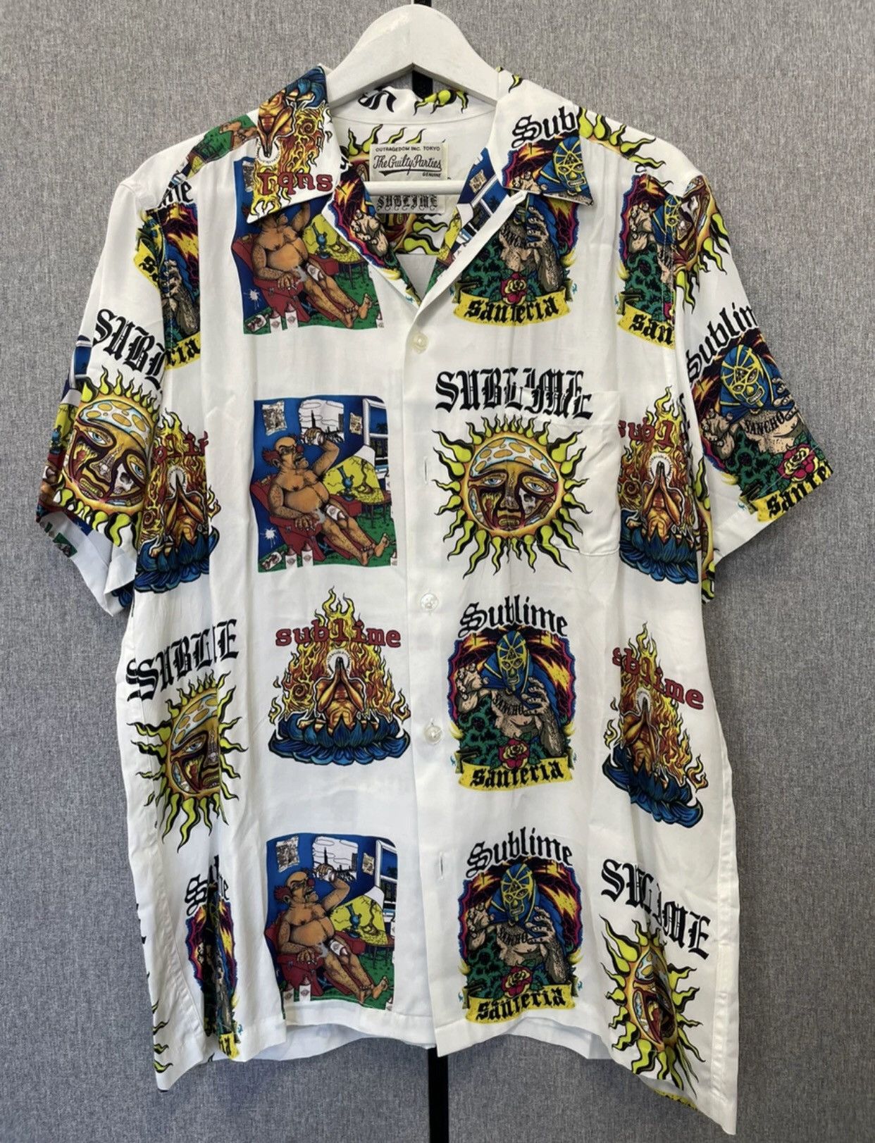 Wacko Maria Wacko Maria Sublime Collaboration Album Print Hawaiian Shirt |  Grailed