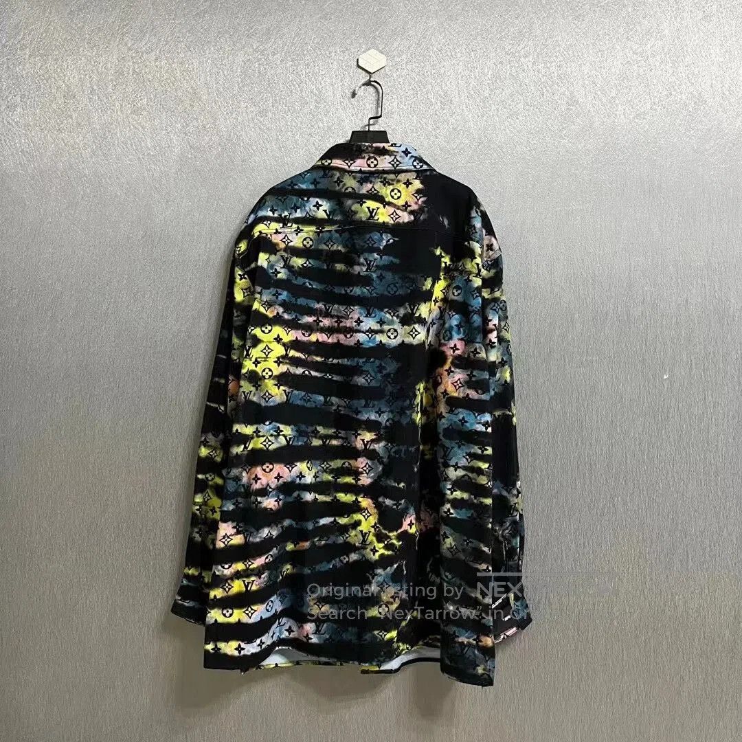 Louis Vuitton Louis Vuitton Laser Rendered Sunset Denim Shirt. Size US XXL / EU 58 / 5 - 2 Thumbnail