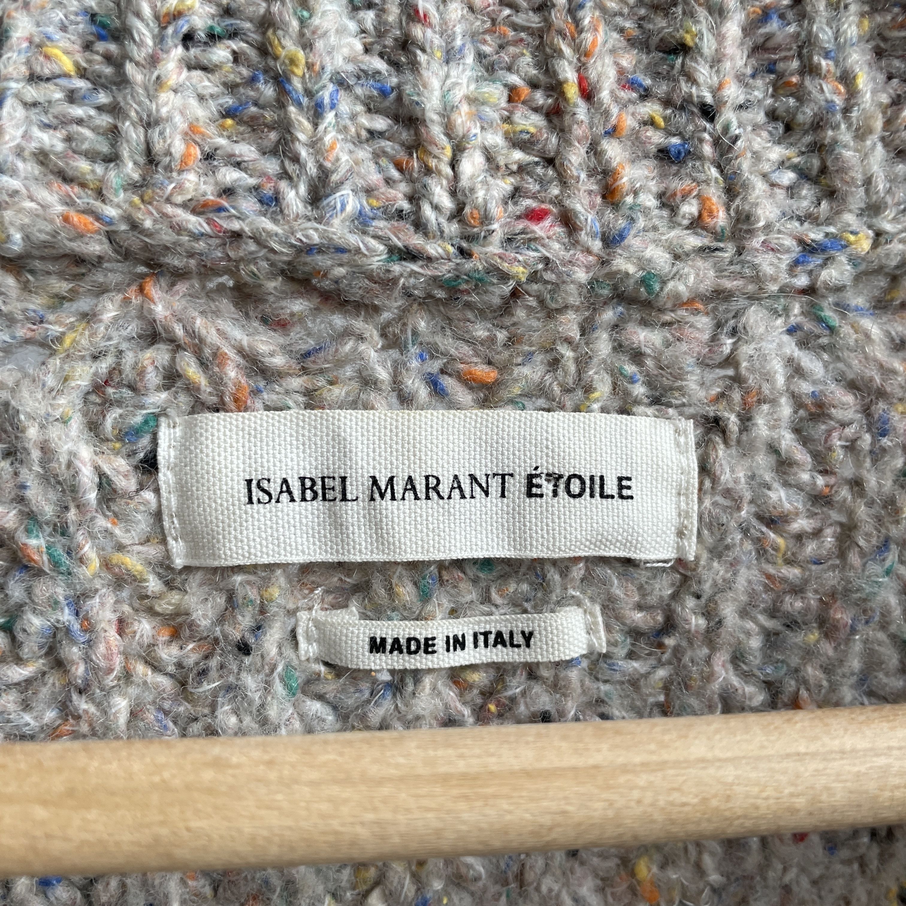 Isabel Marant Etoile Isabel Marant Etoile Happy Chunky Rib Wool Blend Sweater Size XS / US 0-2 / IT 36-38 - 7 Thumbnail