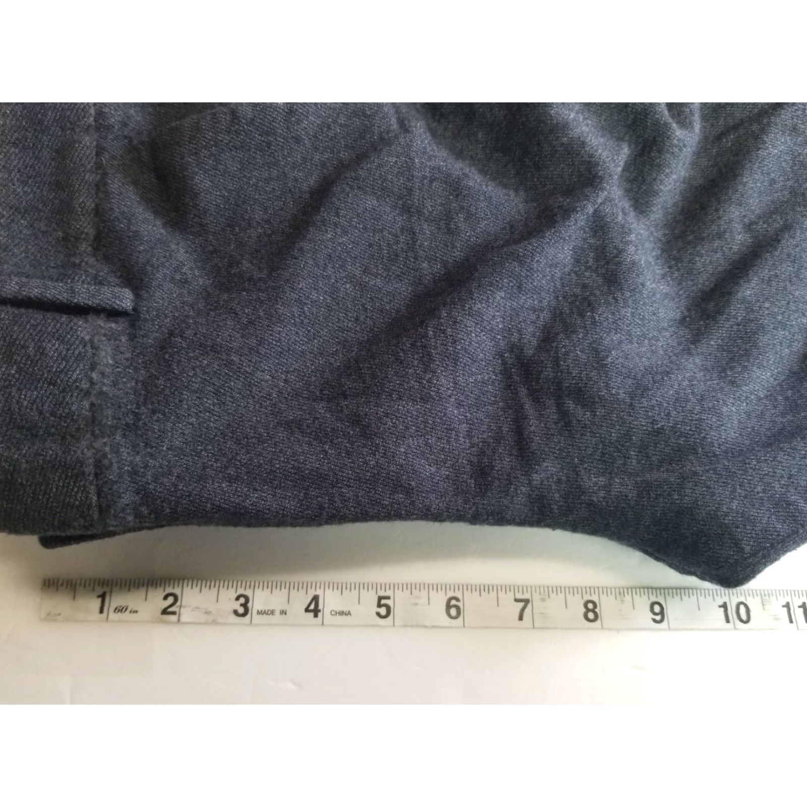 Theory Theory Pants Women's Size 12 Wool Blend Slim Straight Ankle Career Dark Gray Size 34" / US 12 / IT 48 - 4 Thumbnail