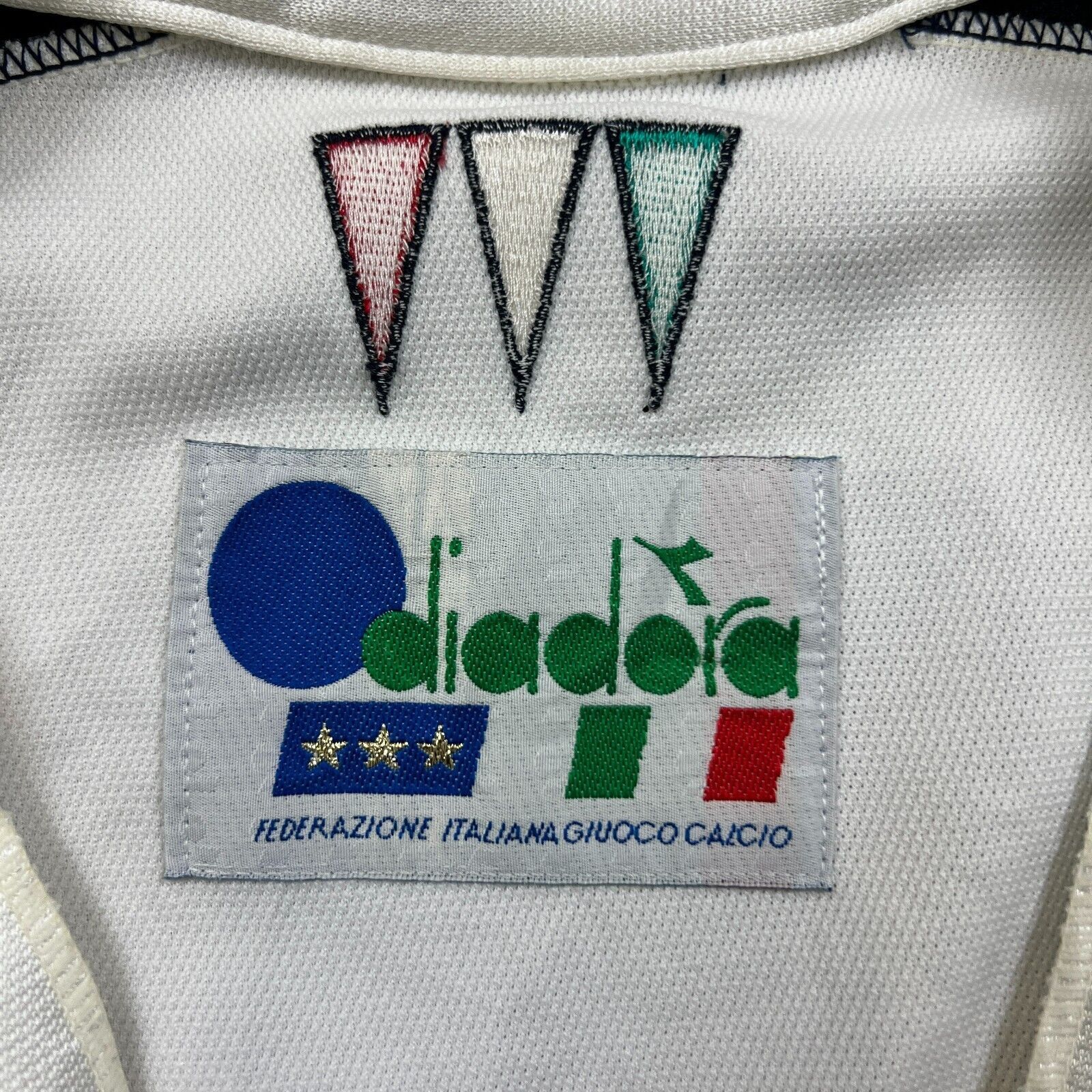 Diadora × Vintage VTG 1994 Italy Diadora Track Jacket Medium World Cup Soccer Size US M / EU 48-50 / 2 - 13 Thumbnail