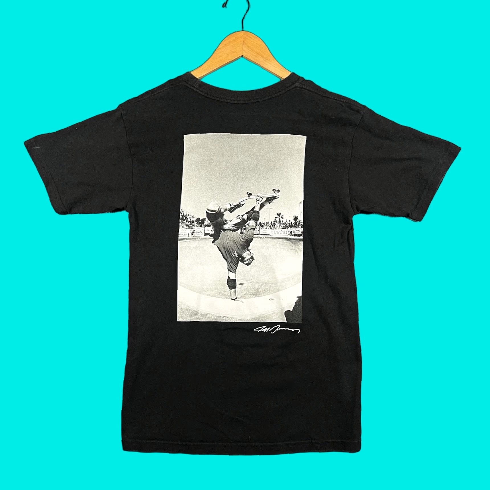 Vans VANS Jeff Grosso Sad Plant Short Sleeve Pocket T-Shirt Black Mens Small Skate Shirt Size US S / EU 44-46 / 1 - 1 Thumbnail