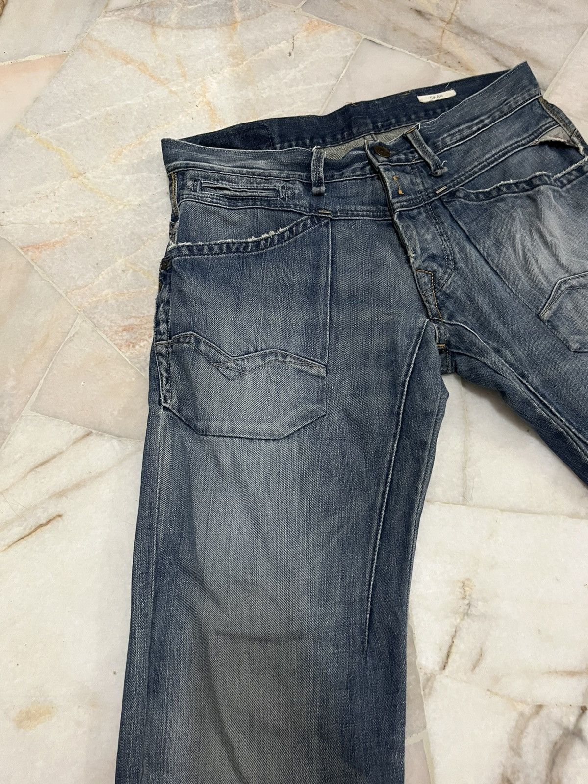 Replay REPLAY JEANS DISTRESSED Size US 33 - 3 Thumbnail