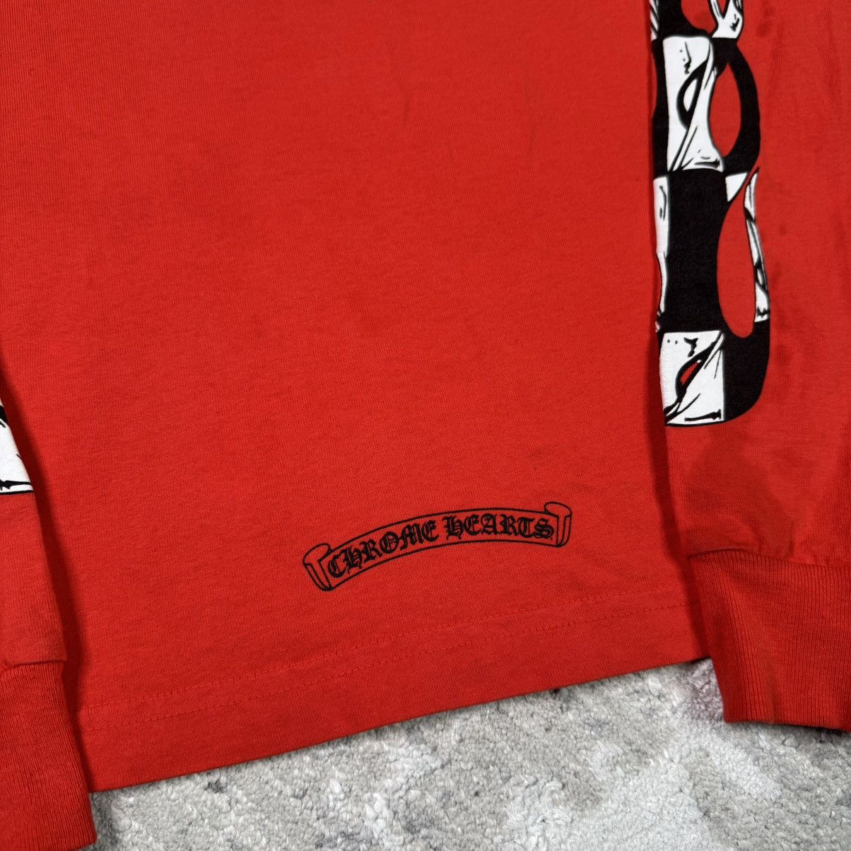 Chrome Hearts Matty boy chomper long sleeve tee shirt Size US S / EU 44-46 / 1 - 3 Thumbnail