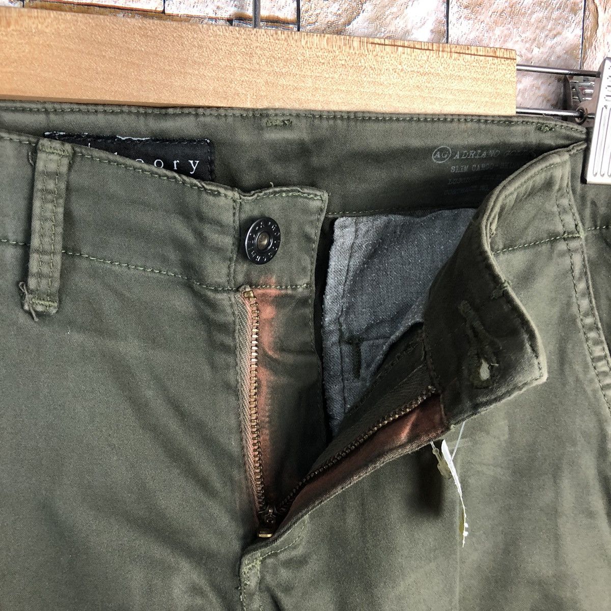 Theory The Ory Green Cargo Multipocket Pants #A577 Size 28" / US 6 / IT 42 - 15 Thumbnail