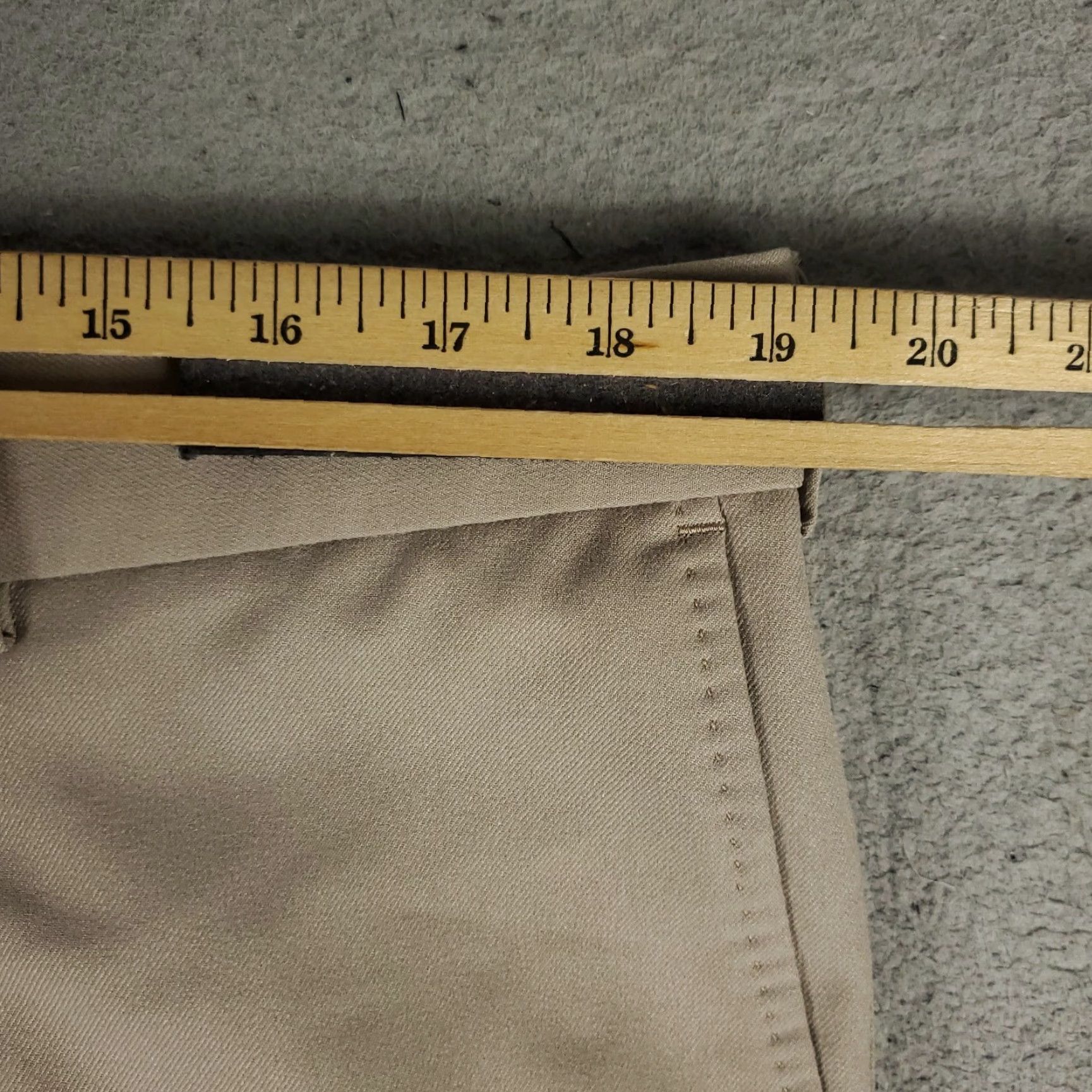 Peter Millar Peter Millar Pants Mens 38x27 Beige Chino Trousers 5-Pocket Slash Pocket Regular Straight Belge? Size US 38 / EU 54 - 3 Thumbnail