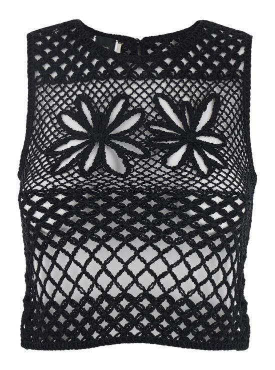 Pinko PINKO Women Tops 104733A2FFZ99 Black Size M / US 6-8 / IT 42-44 - 1 Thumbnail