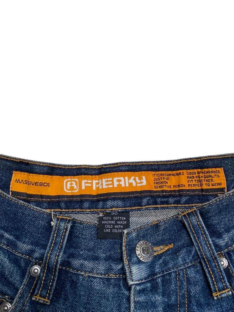 Vintage Rare Design Vintage Brand Freaky Baggy Jeans 2000s Size US 30 / EU 46 - 9 Thumbnail