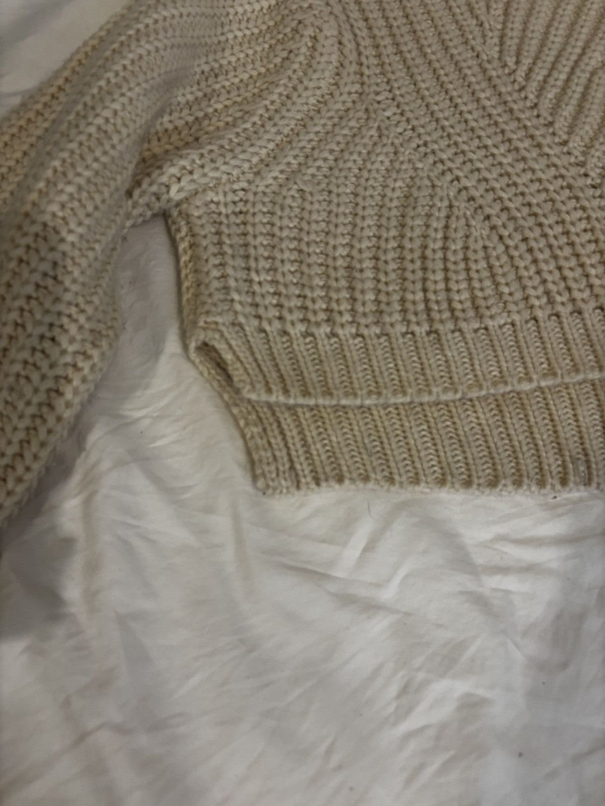 Other Loose creamy Sweater.wt815 Size M / US 6-8 / IT 42-44 - 5 Thumbnail