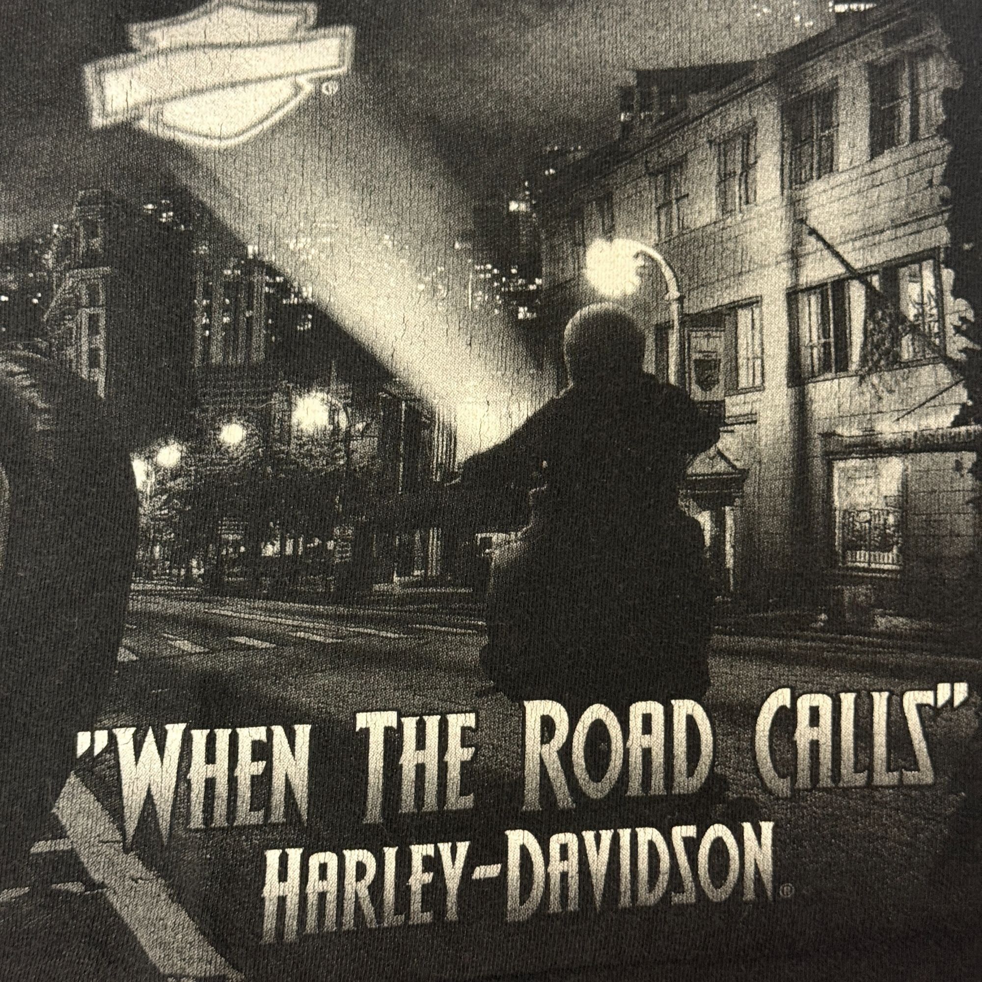 Harley Davidson WHEN THE ROAD CALLS Malfunction Junction Motorcycle Biker Size US XXL / EU 58 / 5 - 6 Thumbnail