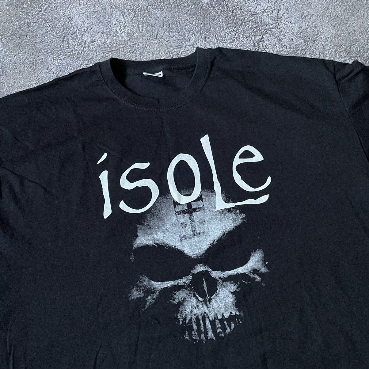Vintage Vintage Y2K Isole Graphic Tee Creepy Horror Skate Faded XXL Size US XXL / EU 58 / 5 - 6 Thumbnail