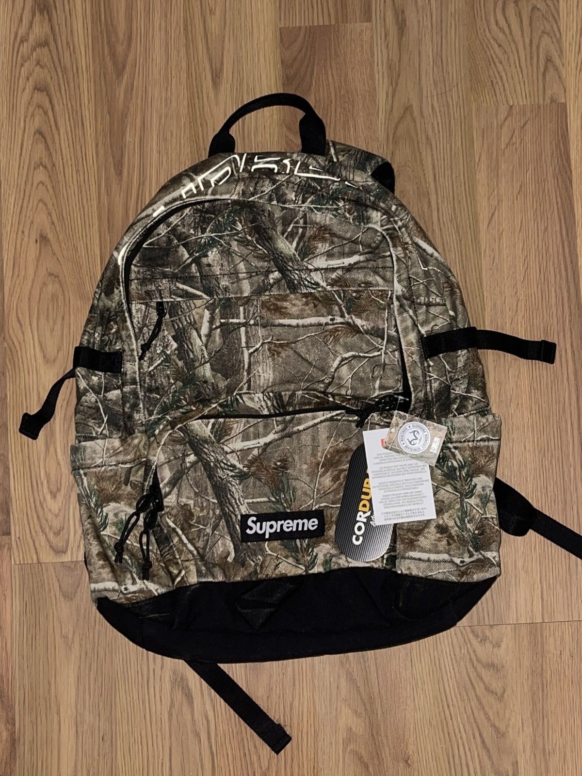 Supreme Supreme Logo Backpack (Light Pink) - READY TO SHIP