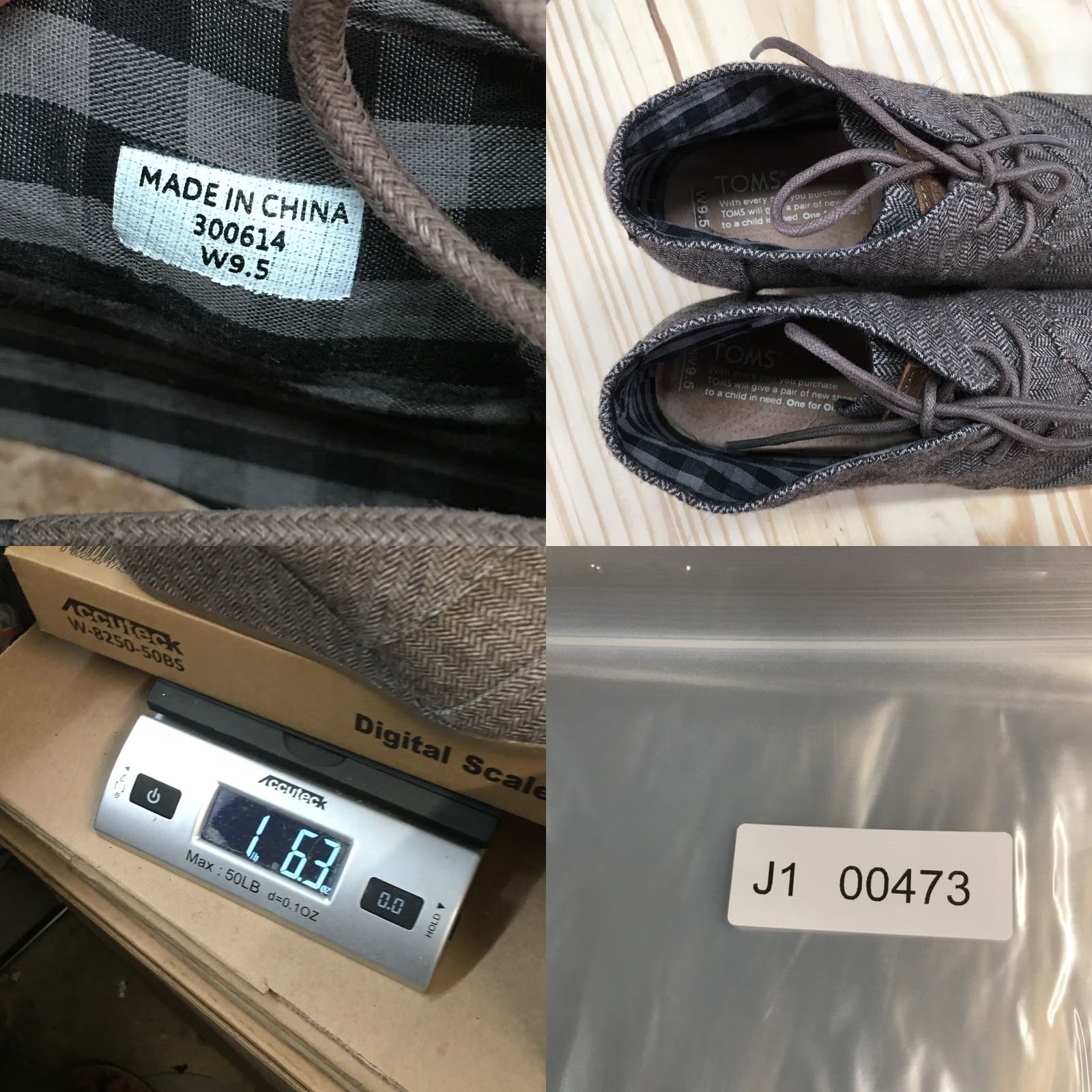 Toms TOMS Boots Womens 9.5 Herringbone Print Desert Ankle Bootie Brown Fabric Wedge Size US 10 / IT 40 - 9 Thumbnail