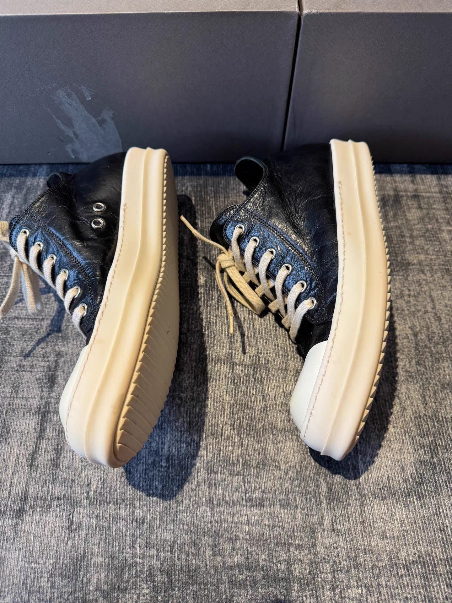 Rick Owens Rick Owens Mainline Low-Top Big Converse Size US 9 / IT 39 - 5 Thumbnail