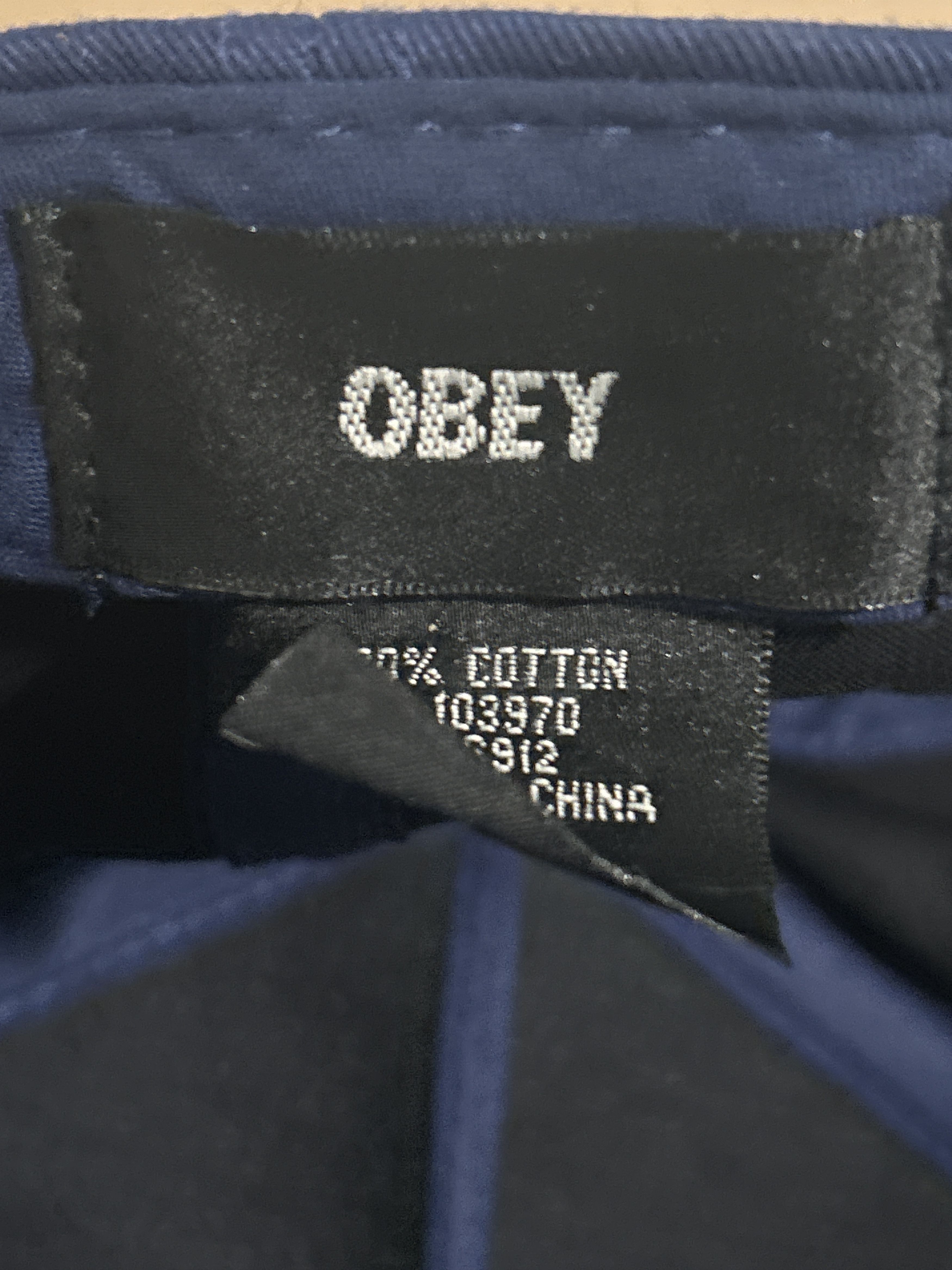 Obey Classic Obey box logo snap back Size ONE SIZE - 2 Thumbnail