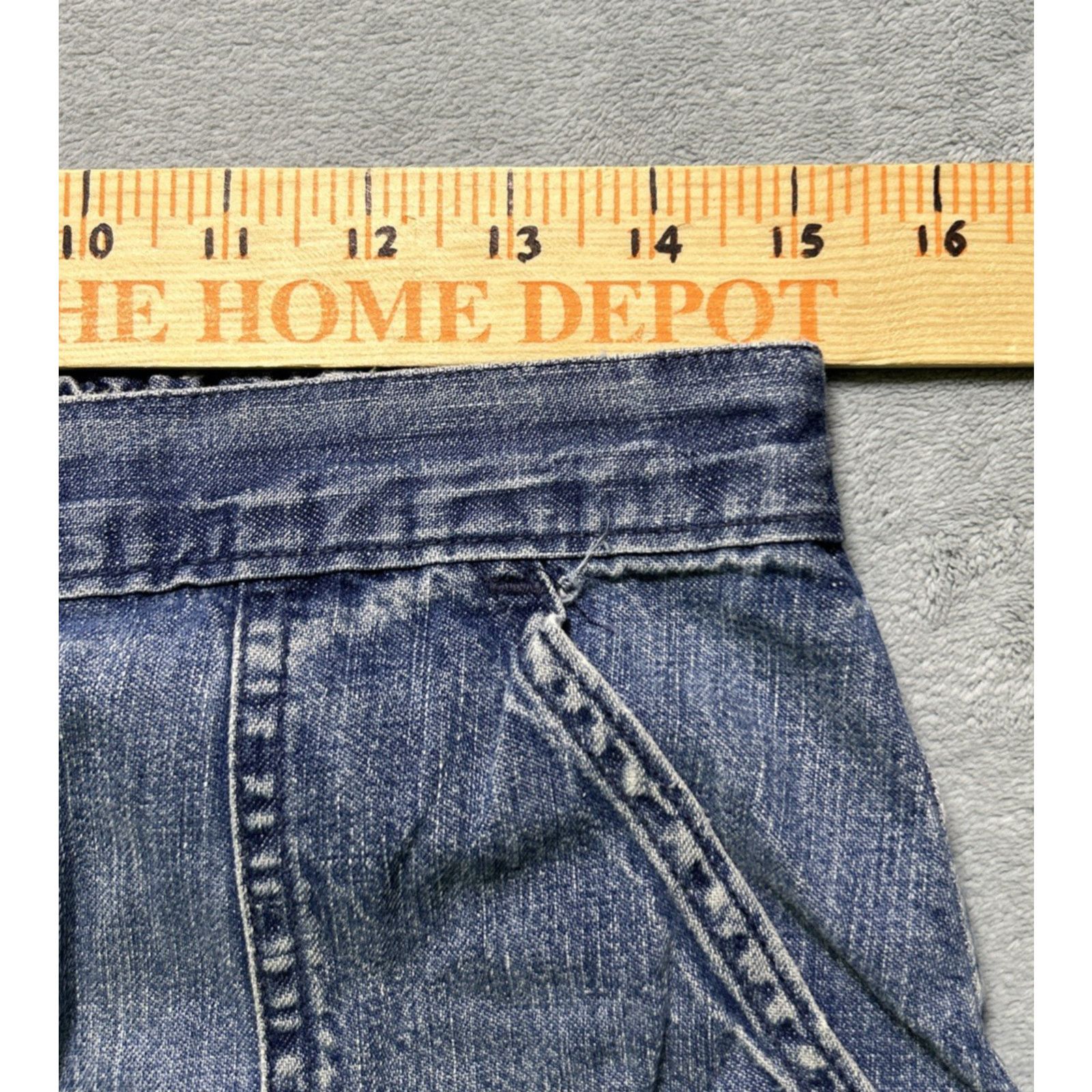 Wrangler VTG 80s Scovill Wrangler Bell Bottom Flare Jeans 14 30x31 Size 36" / US 14 / IT 50 - 13 Thumbnail