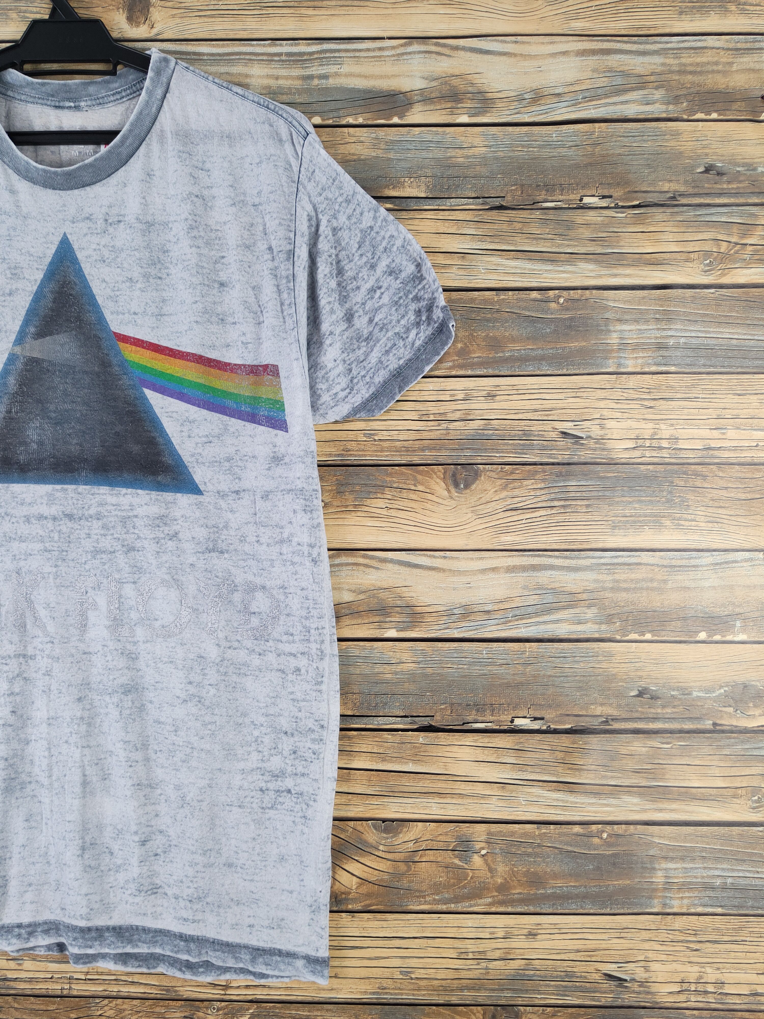 Band Tees × Pink Floyd DL Pink Floyd Prism The Dark Side of the Moon tee #992 Size US M / EU 48-50 / 2 - 5 Thumbnail
