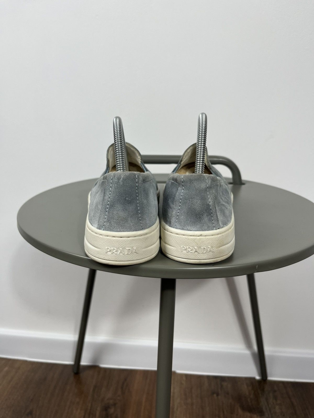 Prada Prada Suede Slip-On Sneakers Women’s EU 35.5 Designer Style Size US 5.5 / IT 35.5 - 10 Thumbnail