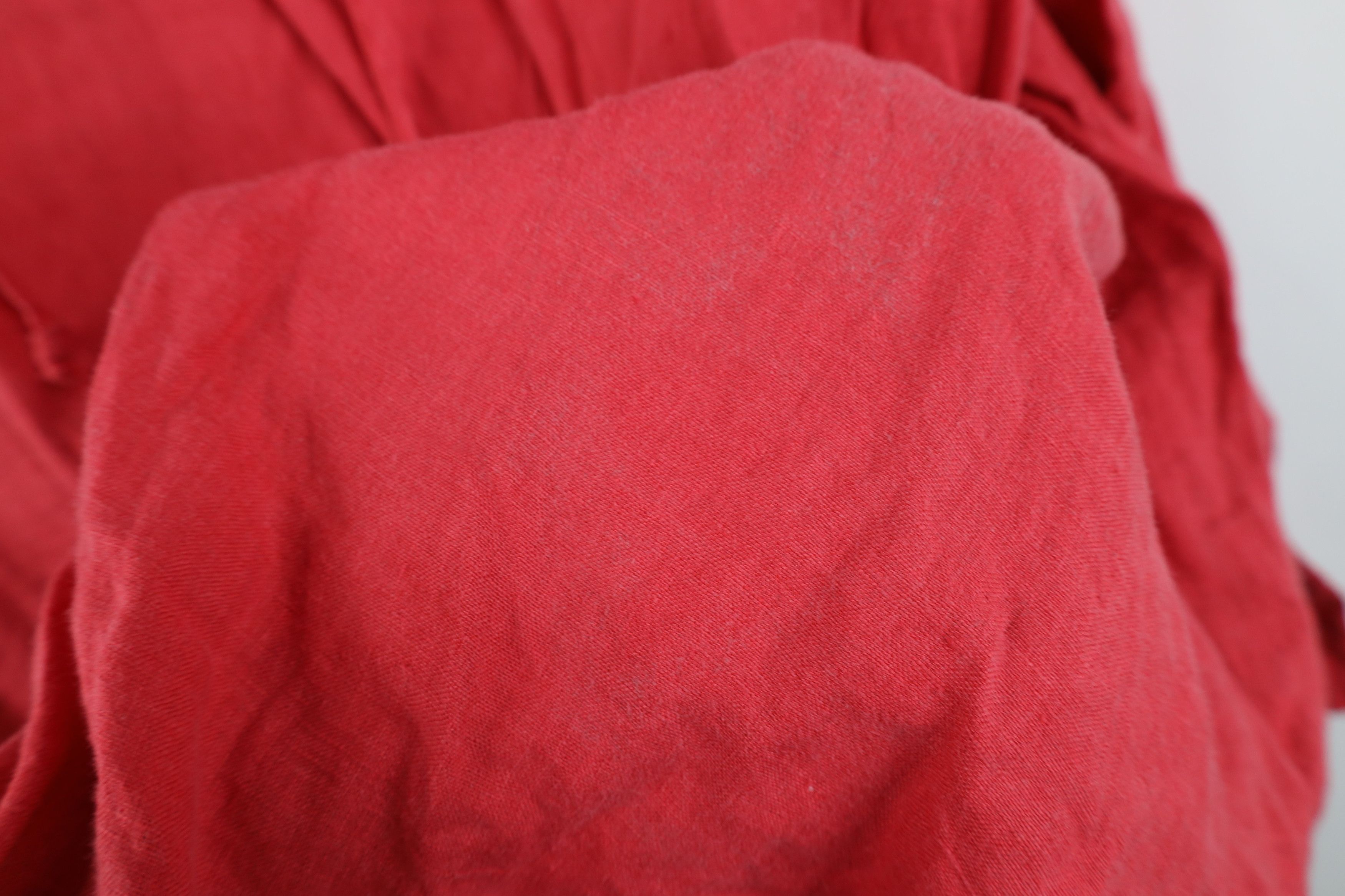 FLAX Flax Linen Blank Oversized Baggy Hoodie Tunic Pullover Red Size M / US 6-8 / IT 42-44 - 10 Thumbnail