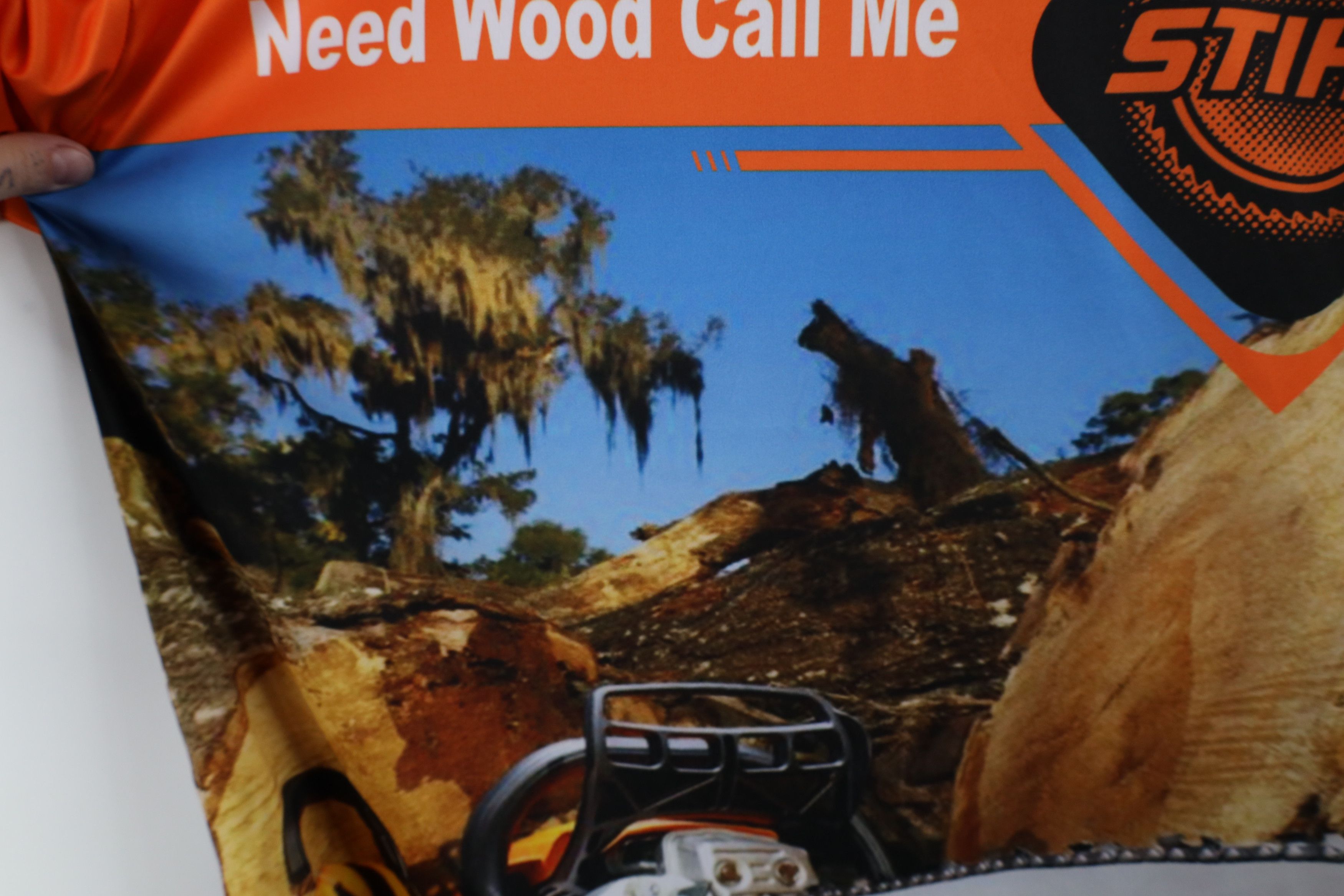 Vintage Stihl Out All Over Print Chainsaw Wood Short Sleeve T-Shirt Size US XL / EU 56 / 4 - 6 Thumbnail