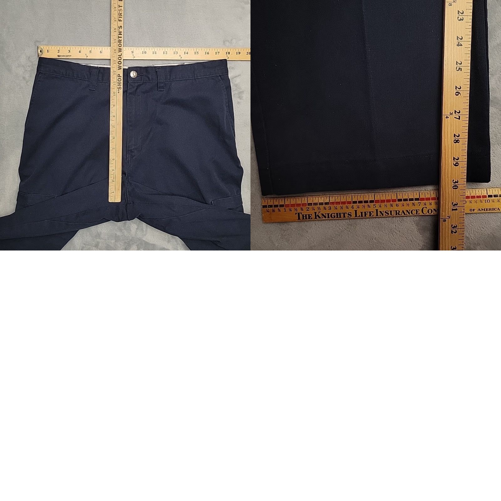 Dickies Dickies Pants Men 36x34 Blue Cargo Pocket Utility Workwear Retro Classic Comfort Size US 36 / EU 52 - 8 Thumbnail