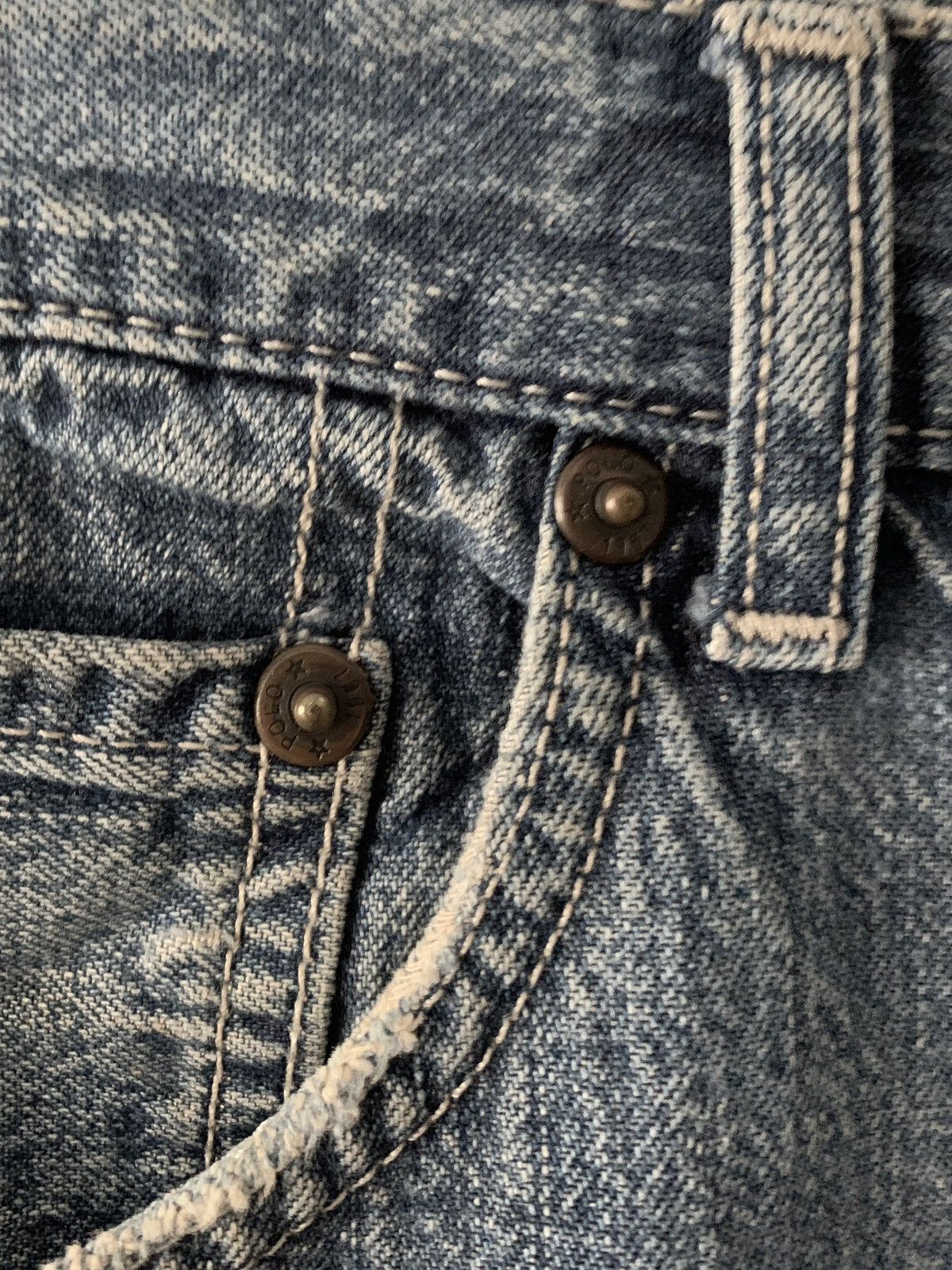 Polo Ralph Lauren Thrashed Vintage Polo Ralph Lauren Pants Distressed Grunge Size US 34 / EU 50 - 10 Thumbnail