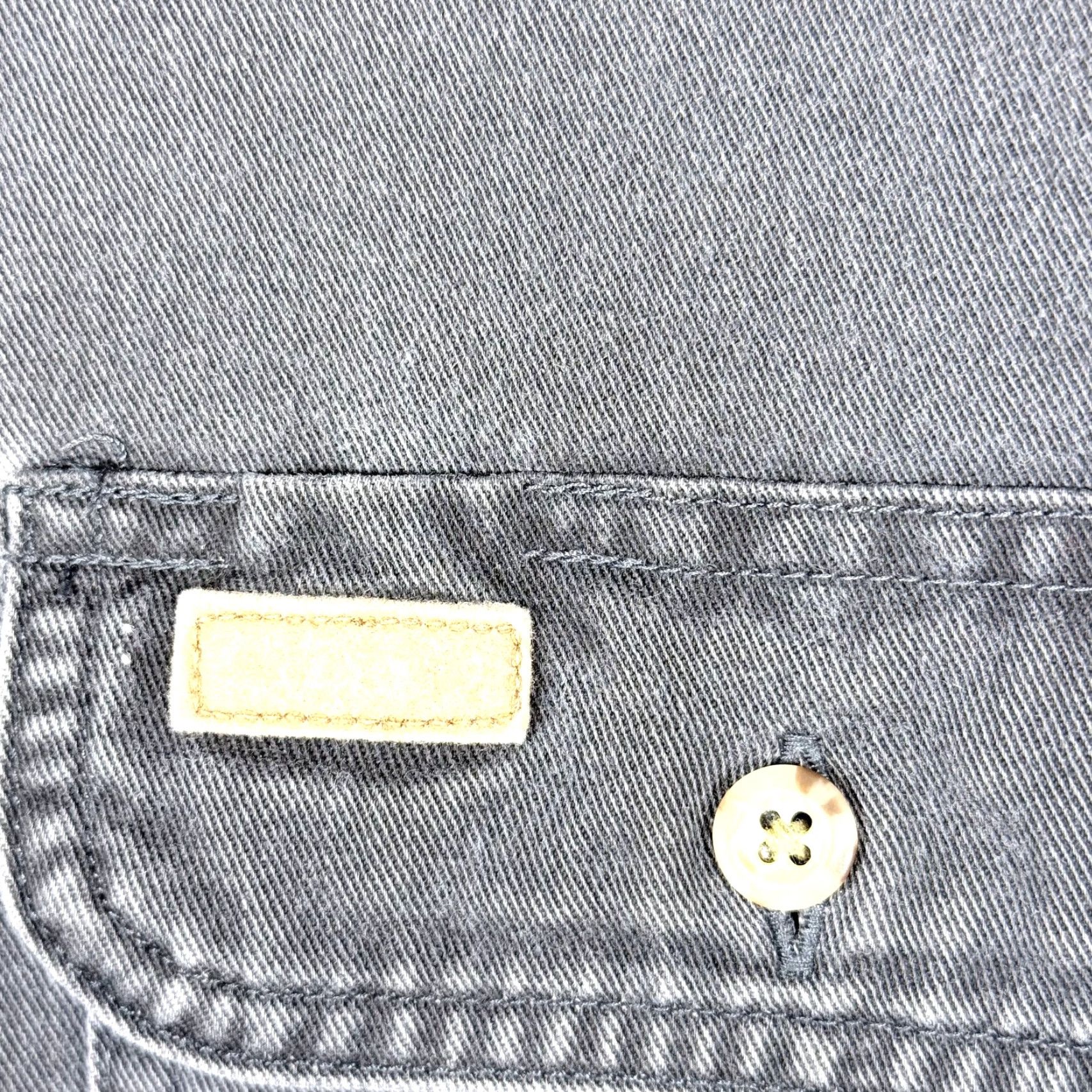 Carhartt Vintage Carhartt Work Shirt Gray Denim Long Sleeve Button-Down Mens 2XL Size US XXL / EU 58 / 5 - 6 Thumbnail