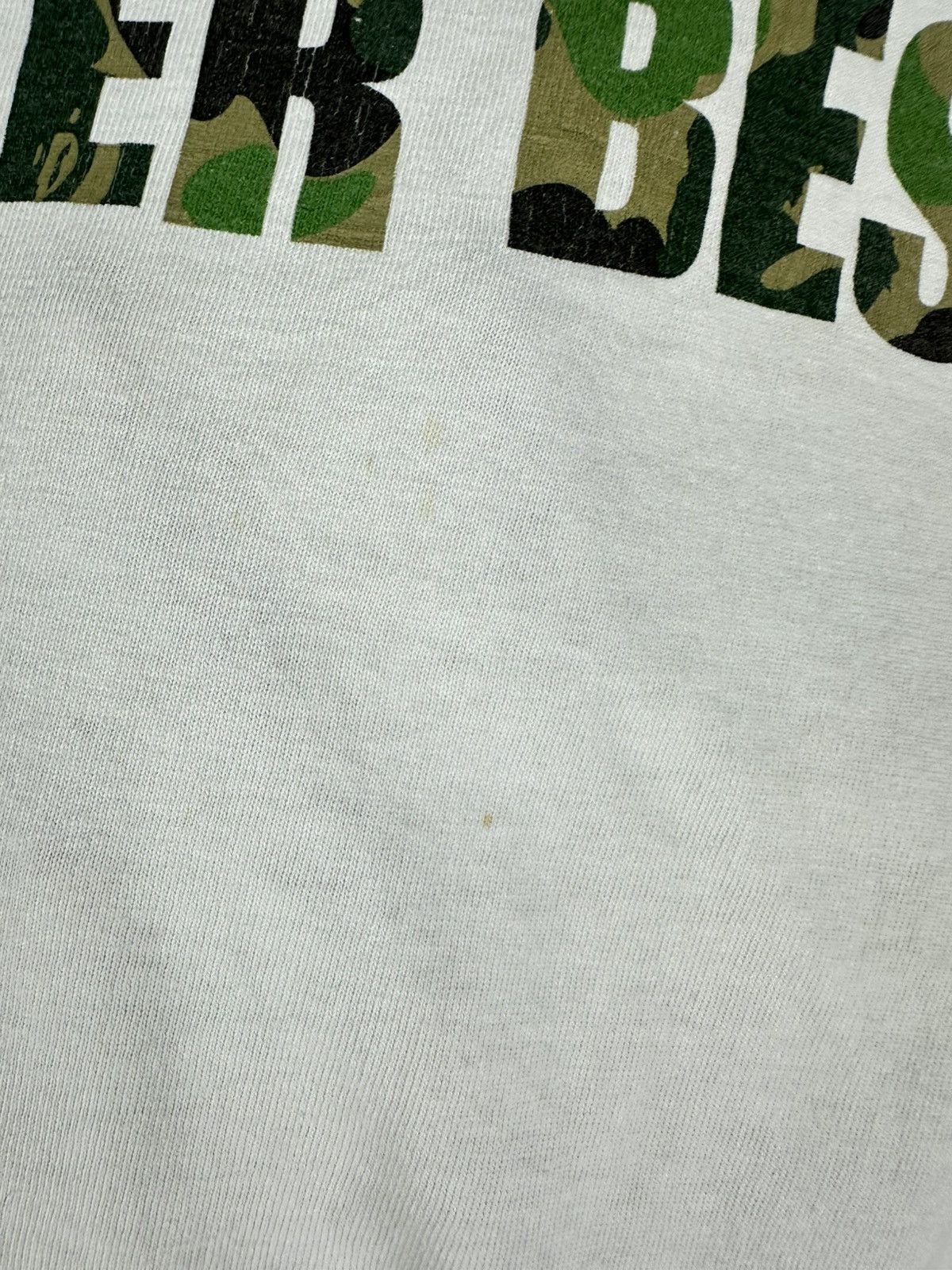 Bape Vintage 2000 Bape Glitter Best Camo Tee Size US L / EU 52-54 / 3 - 3 Thumbnail