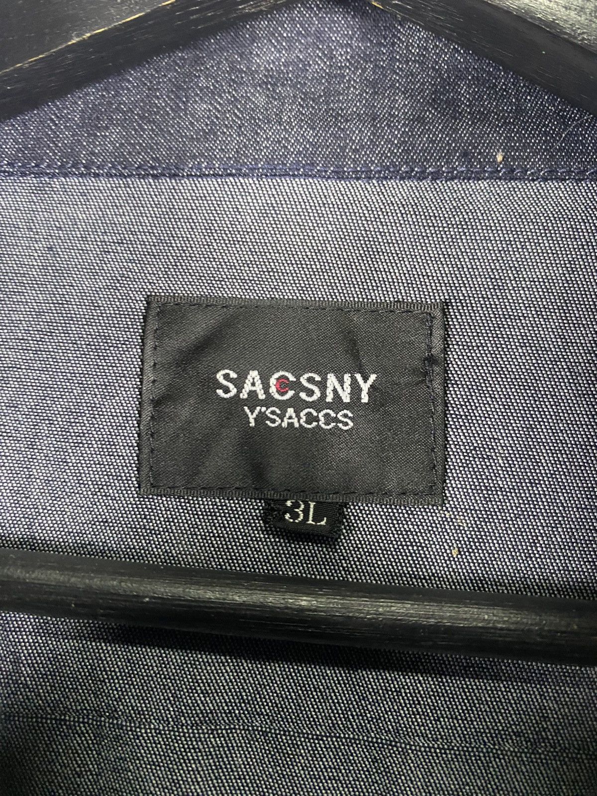 Yohji Yamamoto Vintage Sacsny Y’saccs Navy Zip Jacket Minimalist Japanese Size US XXL / EU 58 / 5 - 7 Thumbnail