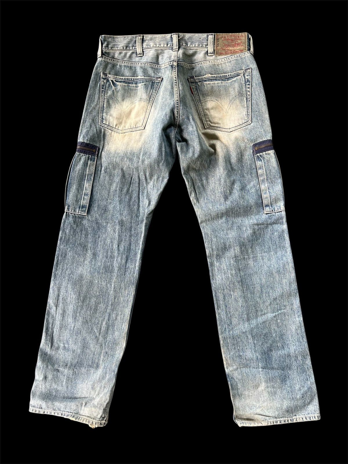 Levi's × Vintage Vintage Distressed Levis Workwear Size US 34 / EU 50 - 2 Thumbnail