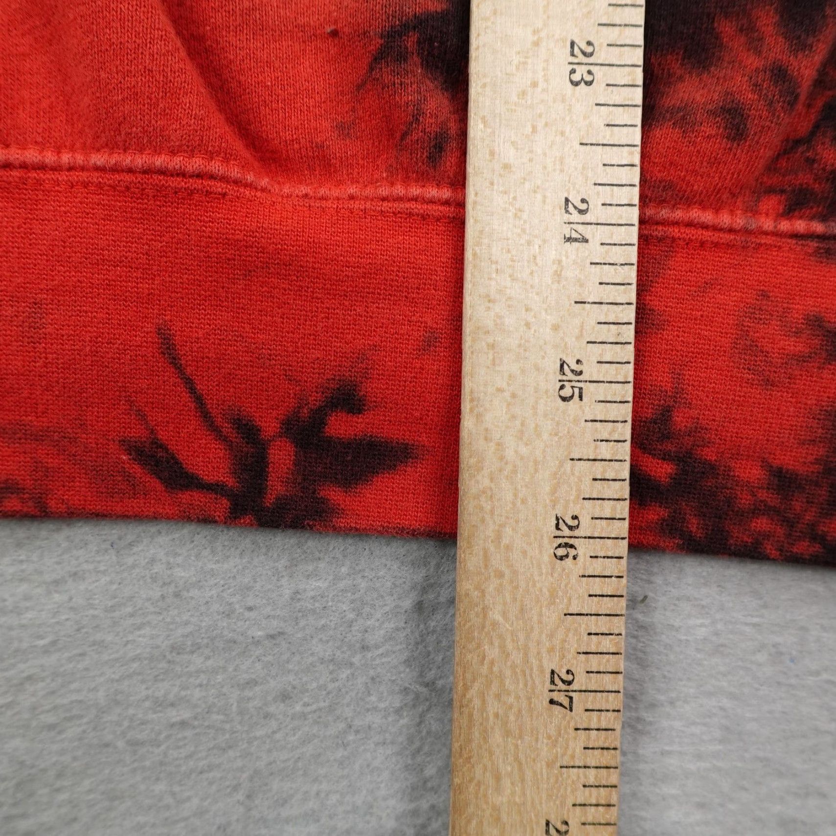 Vintage Lurking Class Sketchy Tank Hoodie Mens Small Red Black Tie Dye Skull Sweatshirt Size US S / EU 44-46 / 1 - 6 Thumbnail