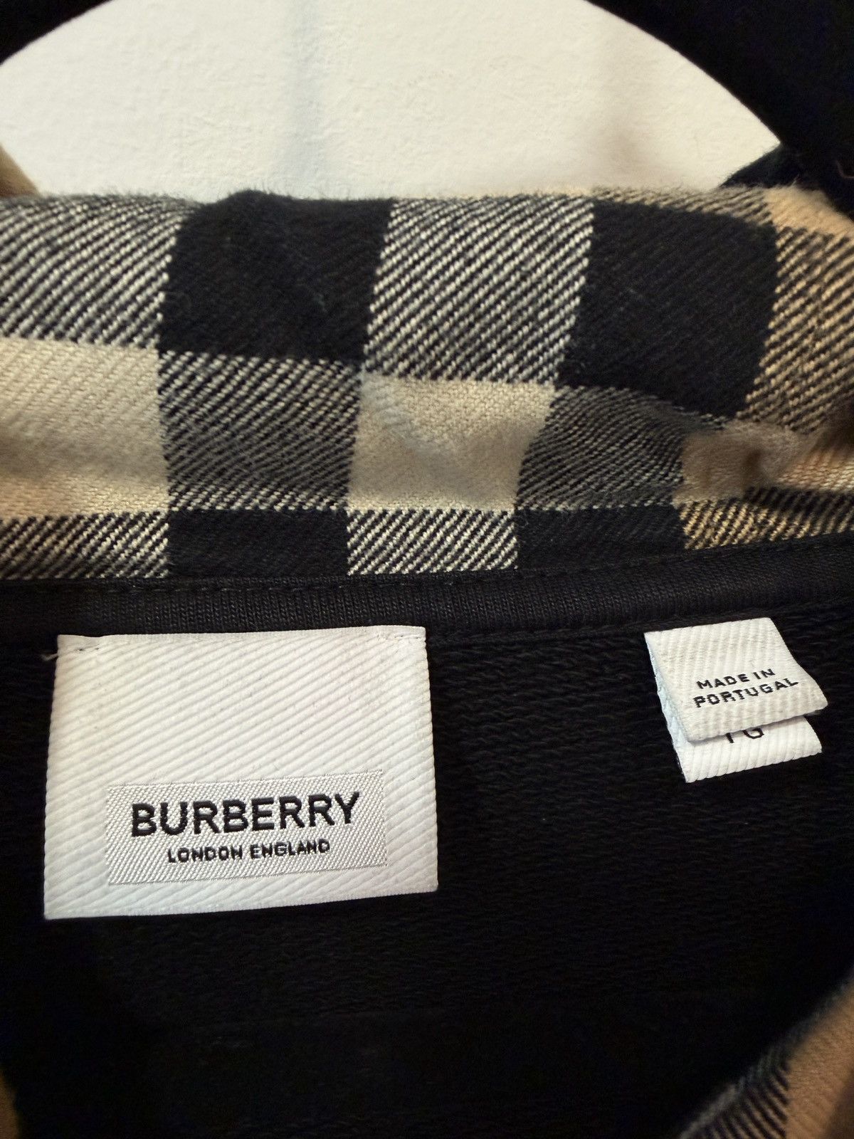 Burberry Burberry cotton check hoodie Size US XL / EU 56 / 4 - 3 Thumbnail